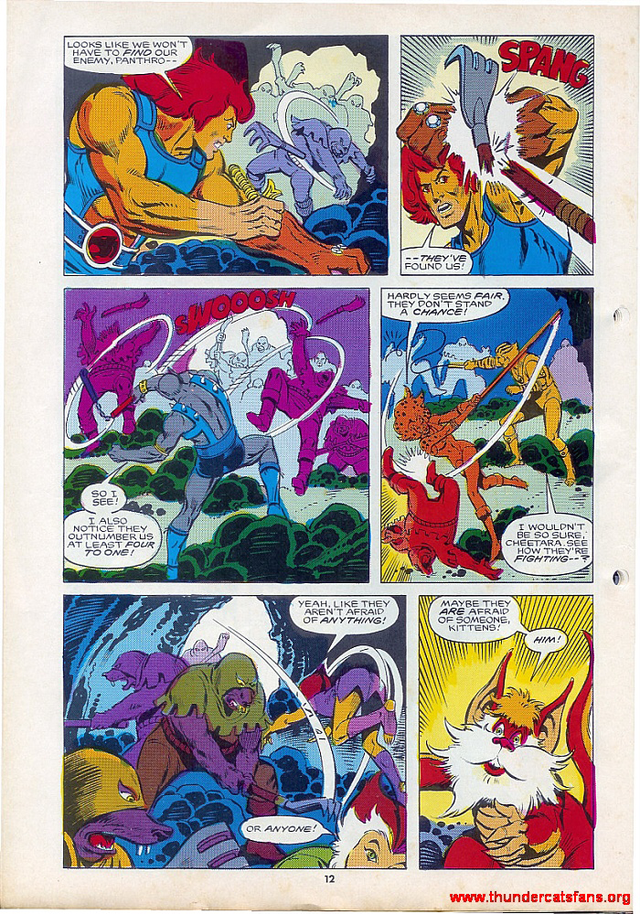 Read online ThunderCats (1987) comic -  Issue #19 - 11