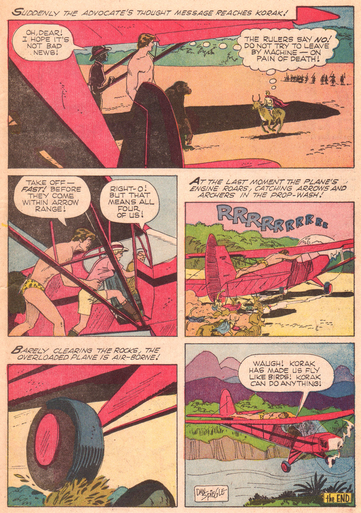 Read online Korak, Son of Tarzan (1964) comic -  Issue #28 - 27