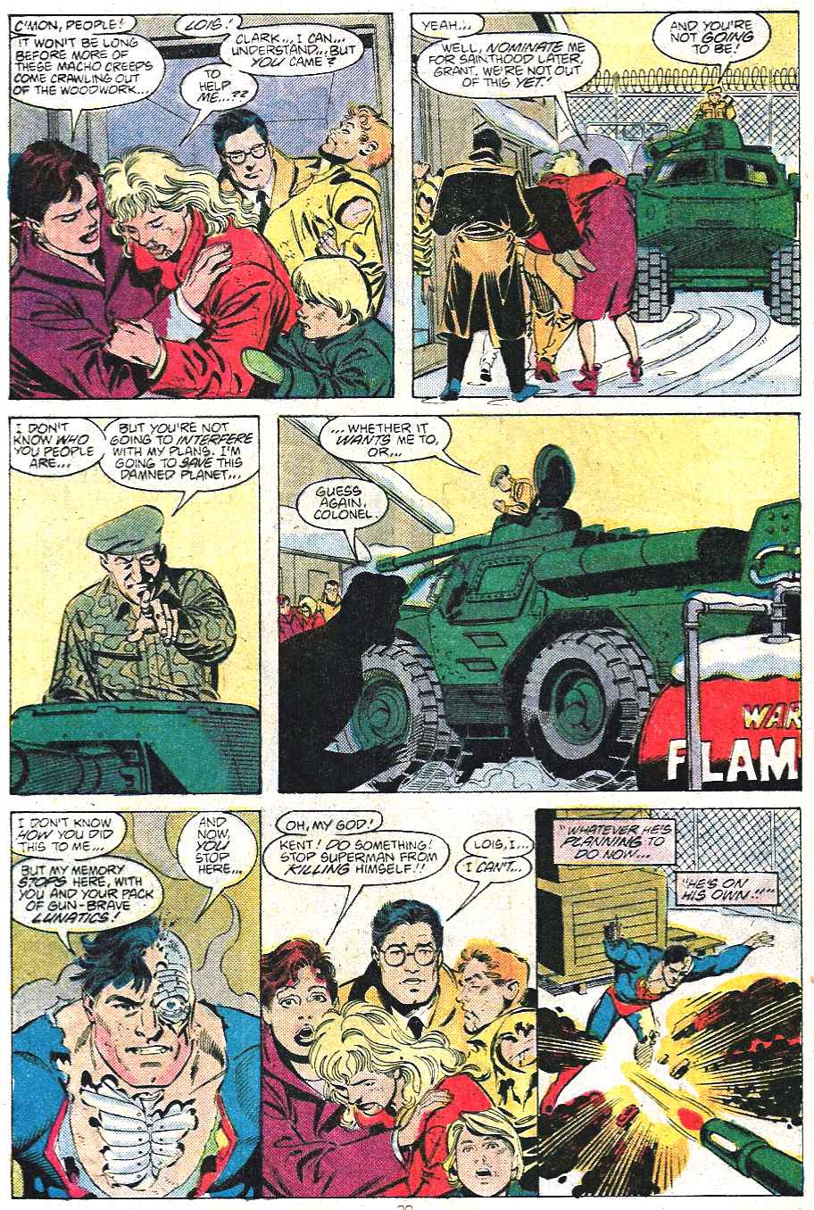 Read online Adventures of Superman (1987) comic -  Issue #439 - 21