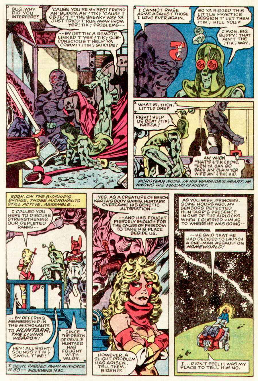 Read online Micronauts (1979) comic -  Issue #55 - 11
