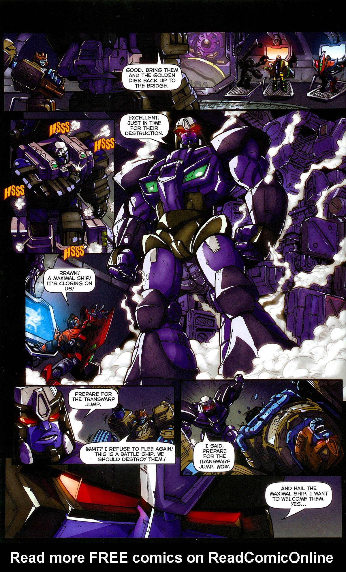Read online Transformers: Timelines comic -  Issue #1 - 22