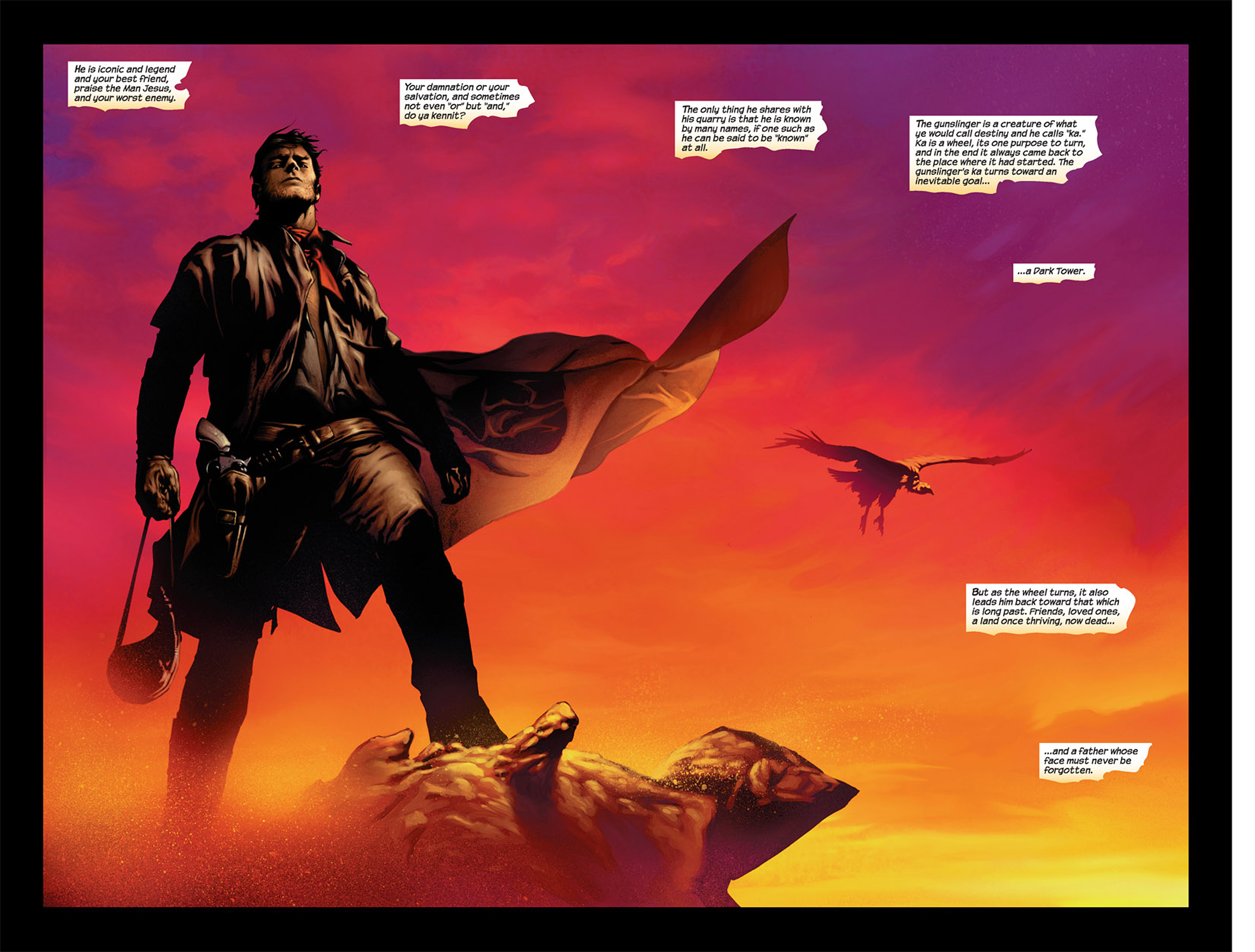 Read online Dark Tower: The Gunslinger Born comic -  Issue #1 - 5