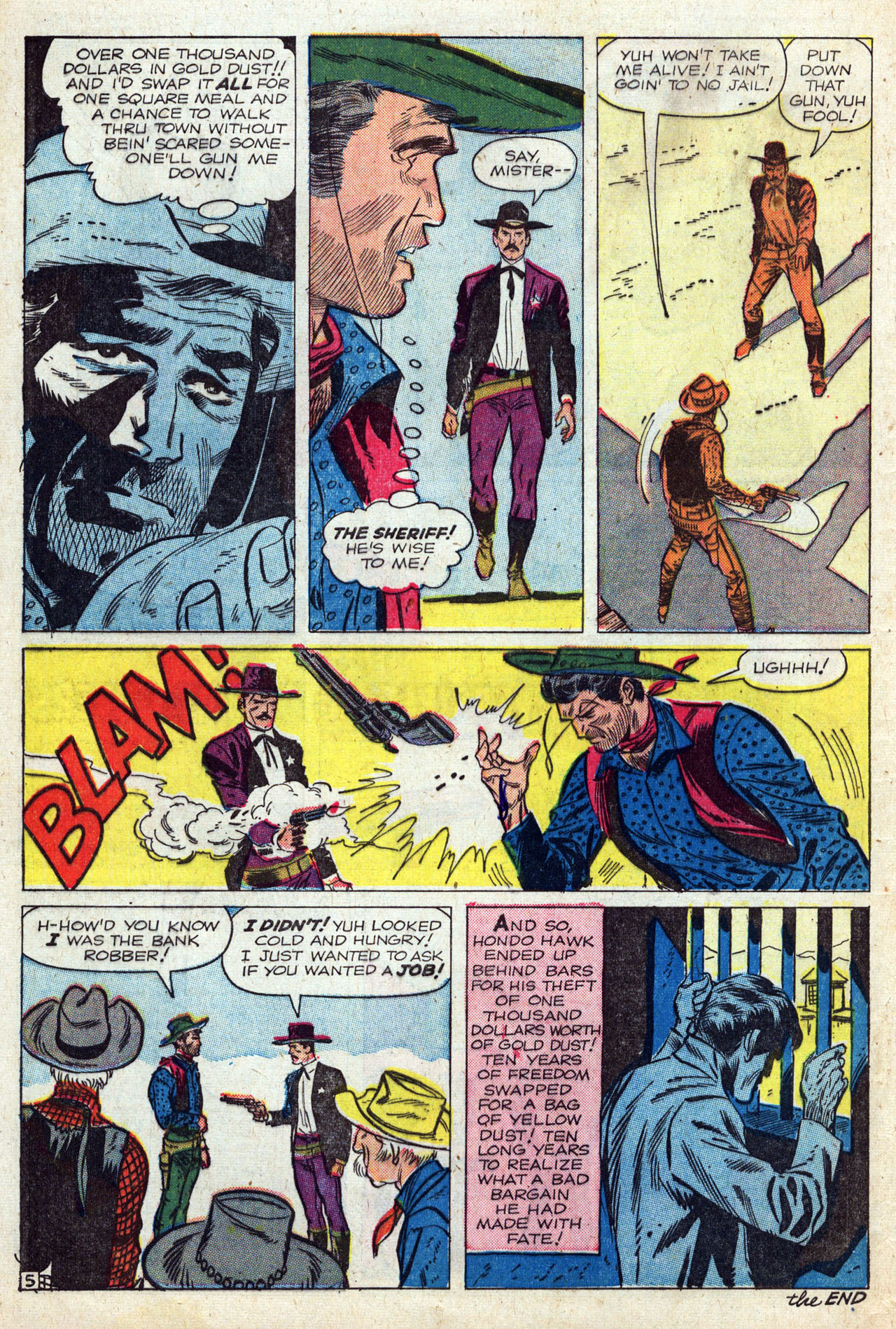 Read online Gunsmoke Western comic -  Issue #71 - 32