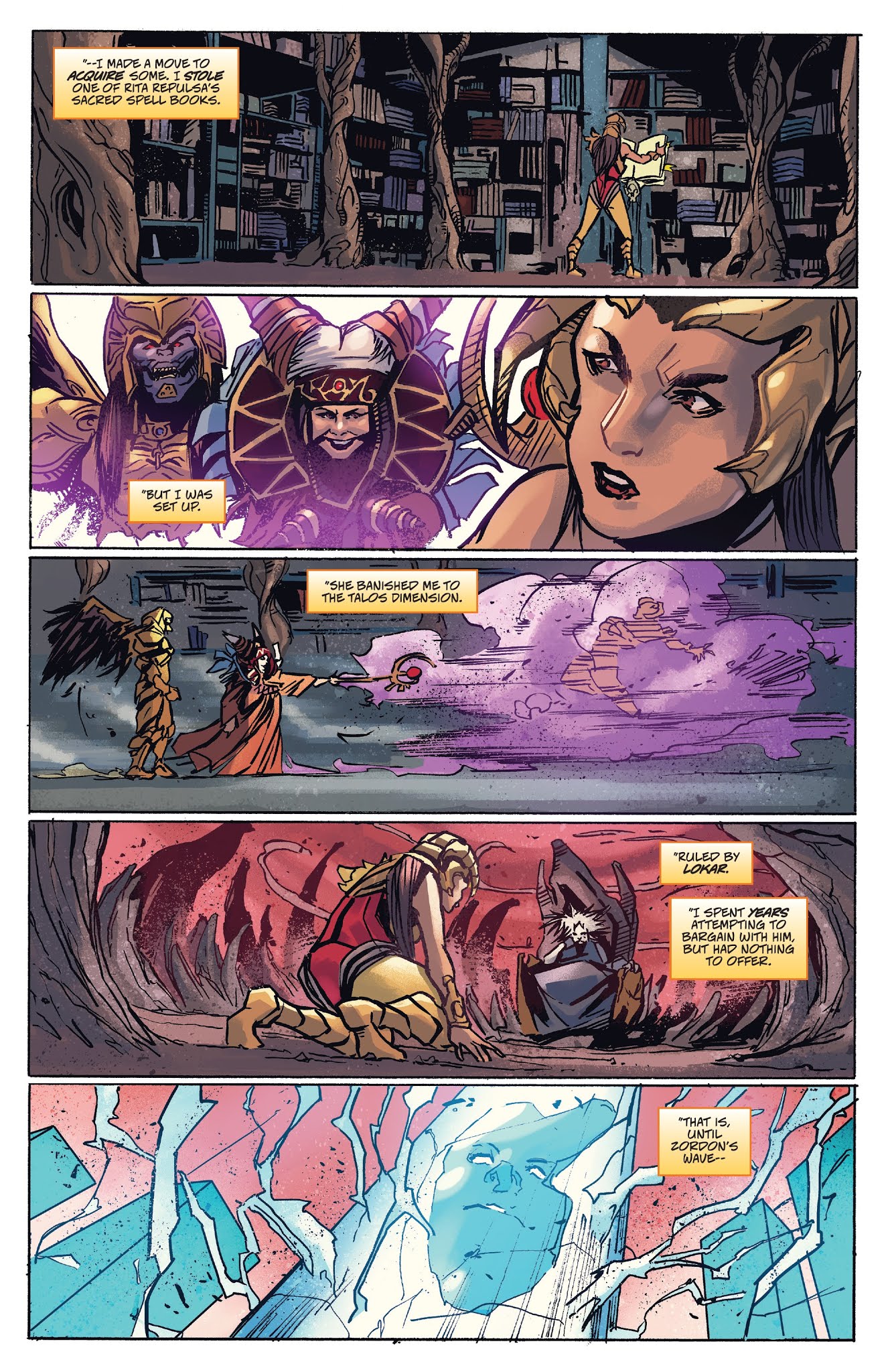 Read online Saban's Power Rangers: Soul of the Dragon comic -  Issue # TPB - 77