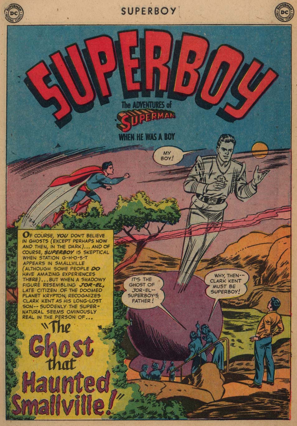 Read online Superboy (1949) comic -  Issue #20 - 2
