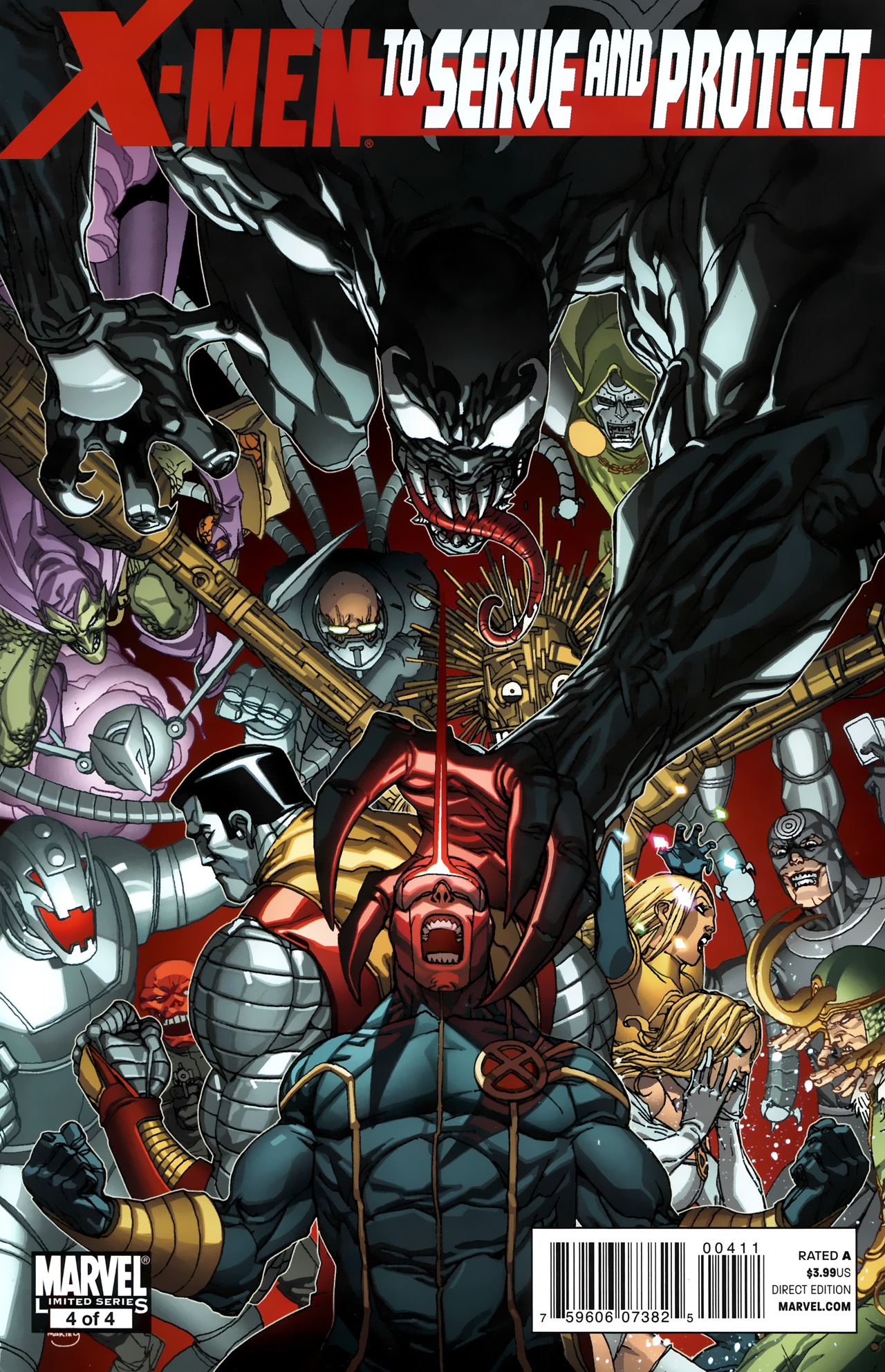 Read online X-Men: To Serve And Protect comic -  Issue #4 - 1