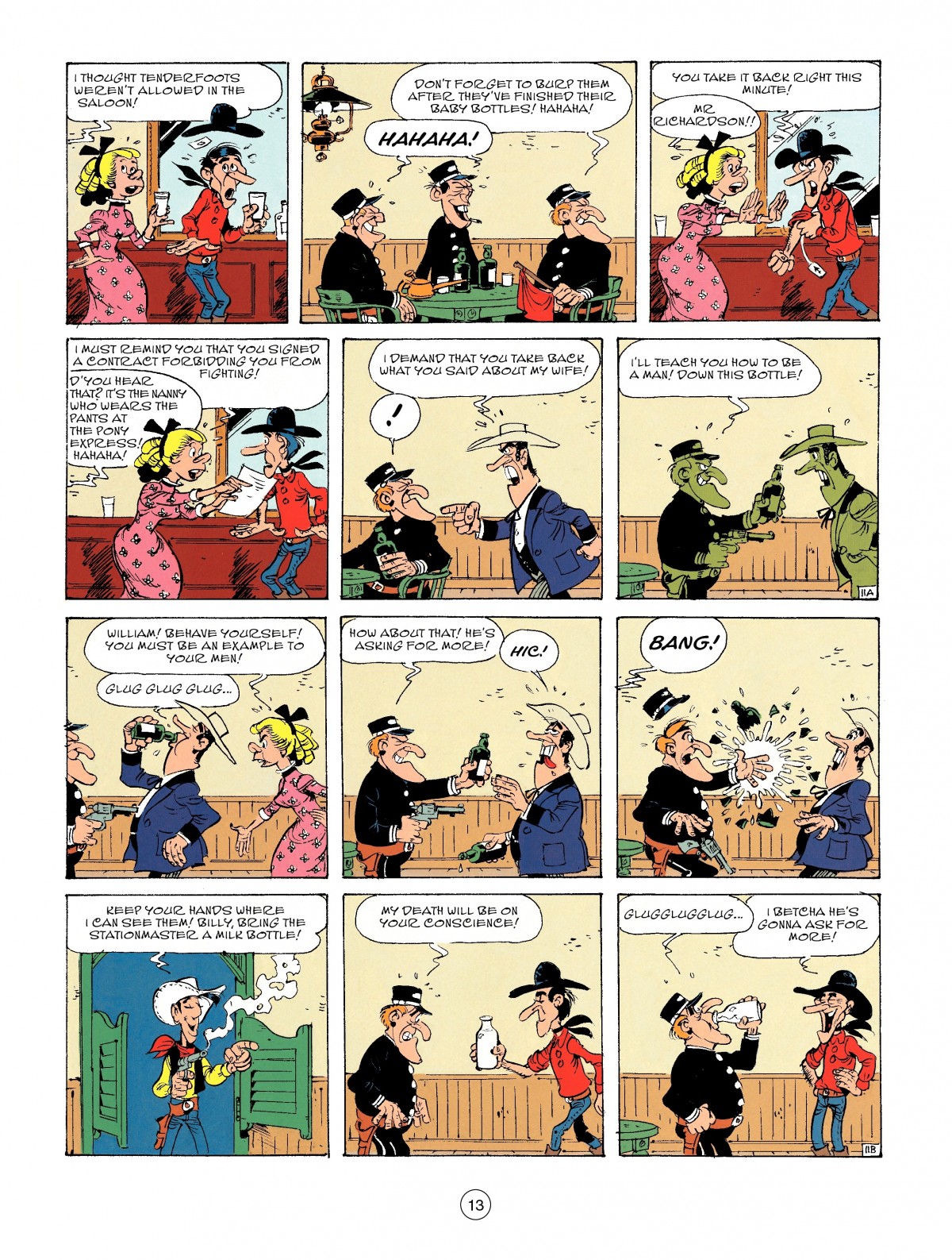 Read online A Lucky Luke Adventure comic -  Issue #46 - 13