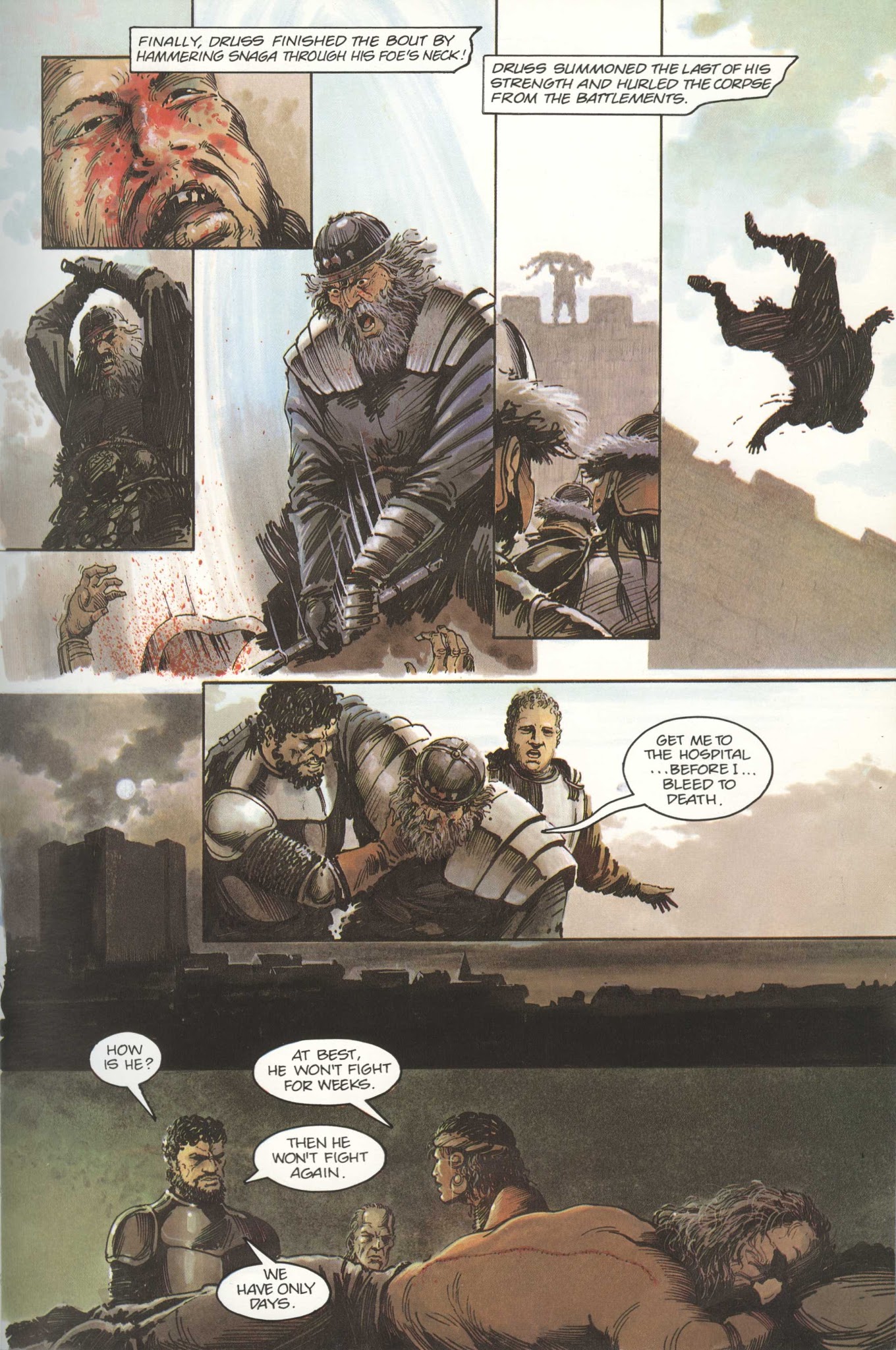 Read online David Gemmell's Legend: A Graphic Novel comic -  Issue # TPB - 80