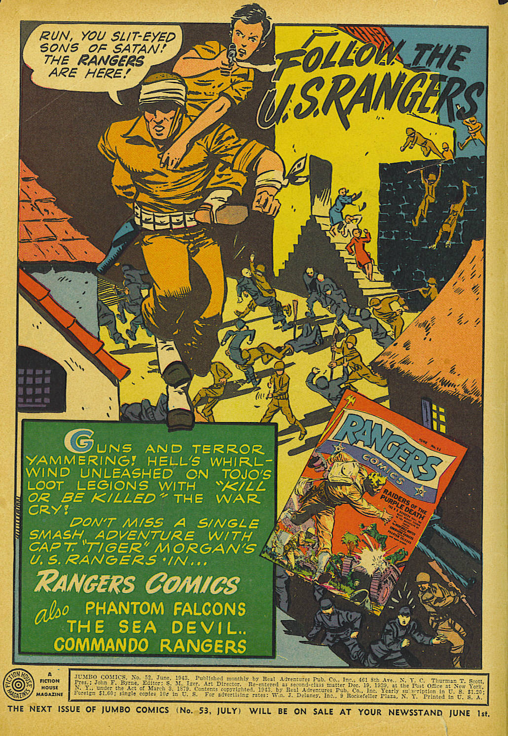 Read online Jumbo Comics comic -  Issue #52 - 2