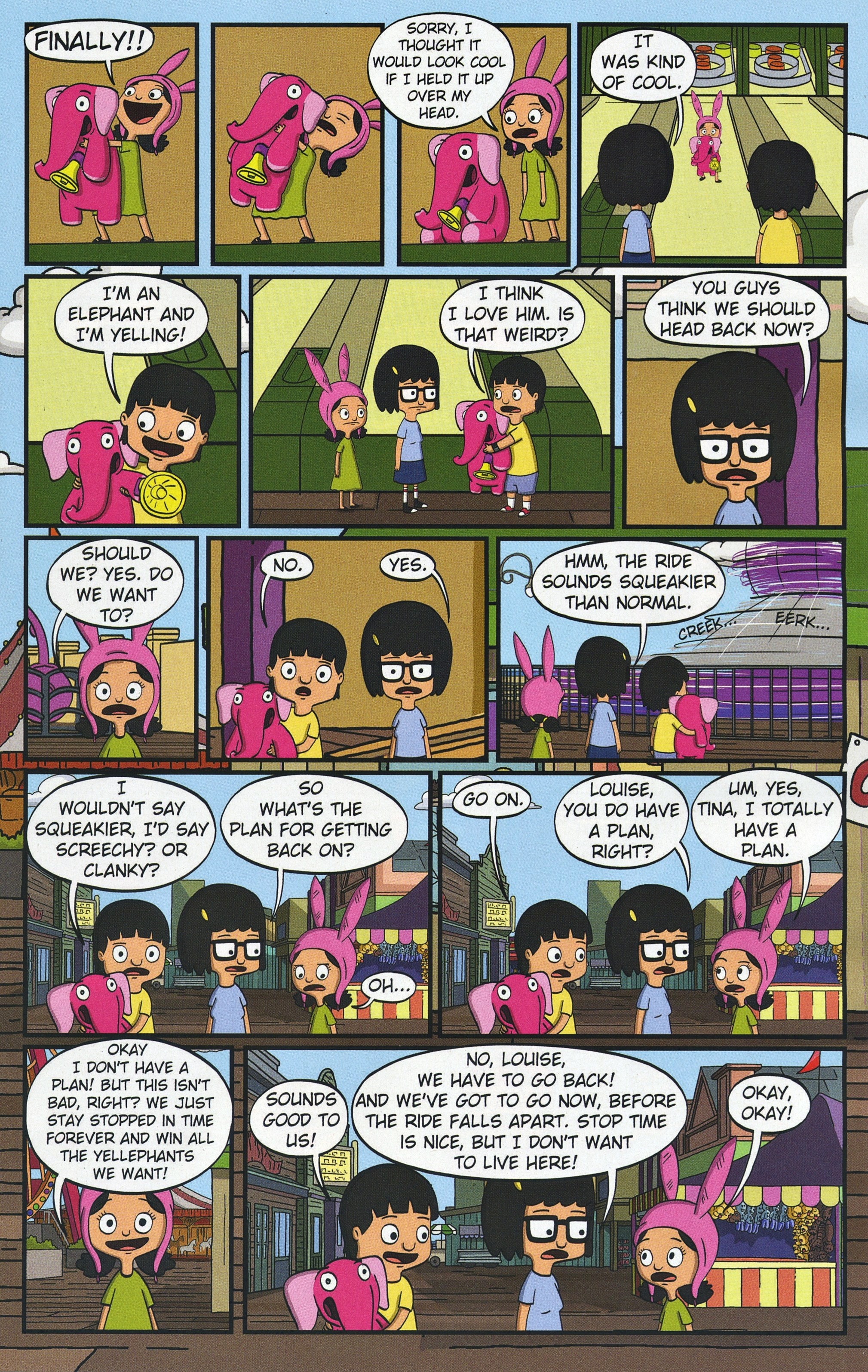 Read online Free Comic Book Day 2019 comic -  Issue # Bob's Burgers - 13