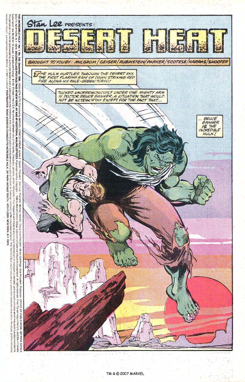 Read online The Incredible Hulk (1968) comic -  Issue #326 - 3