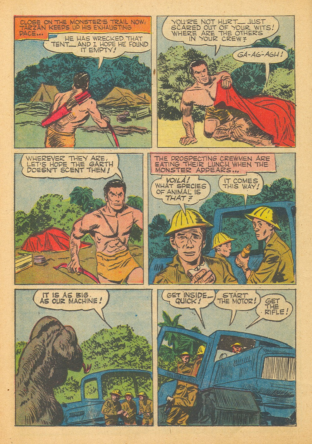 Read online Tarzan (1948) comic -  Issue #121 - 12