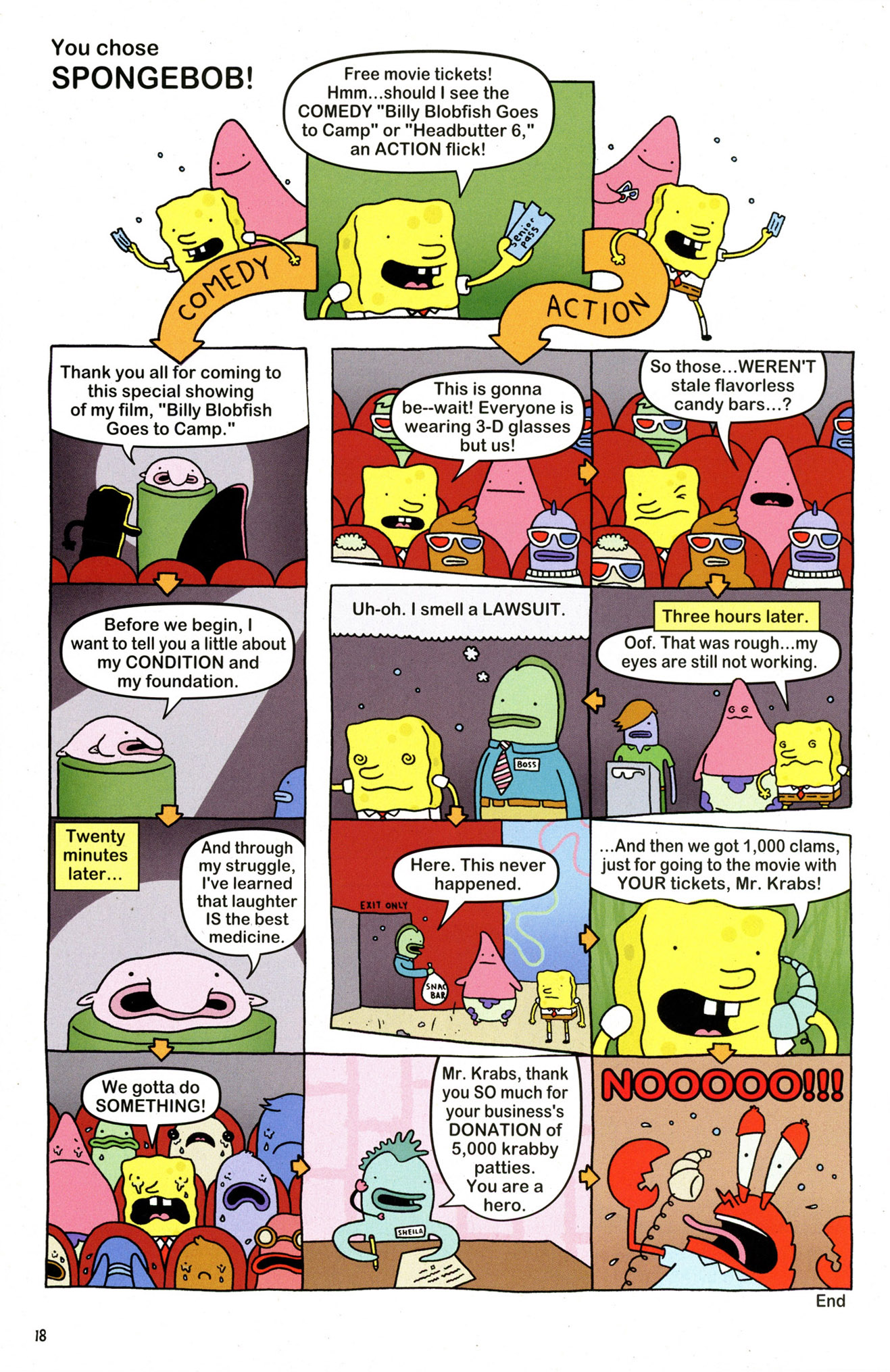 Read online SpongeBob Comics comic -  Issue #36 - 19