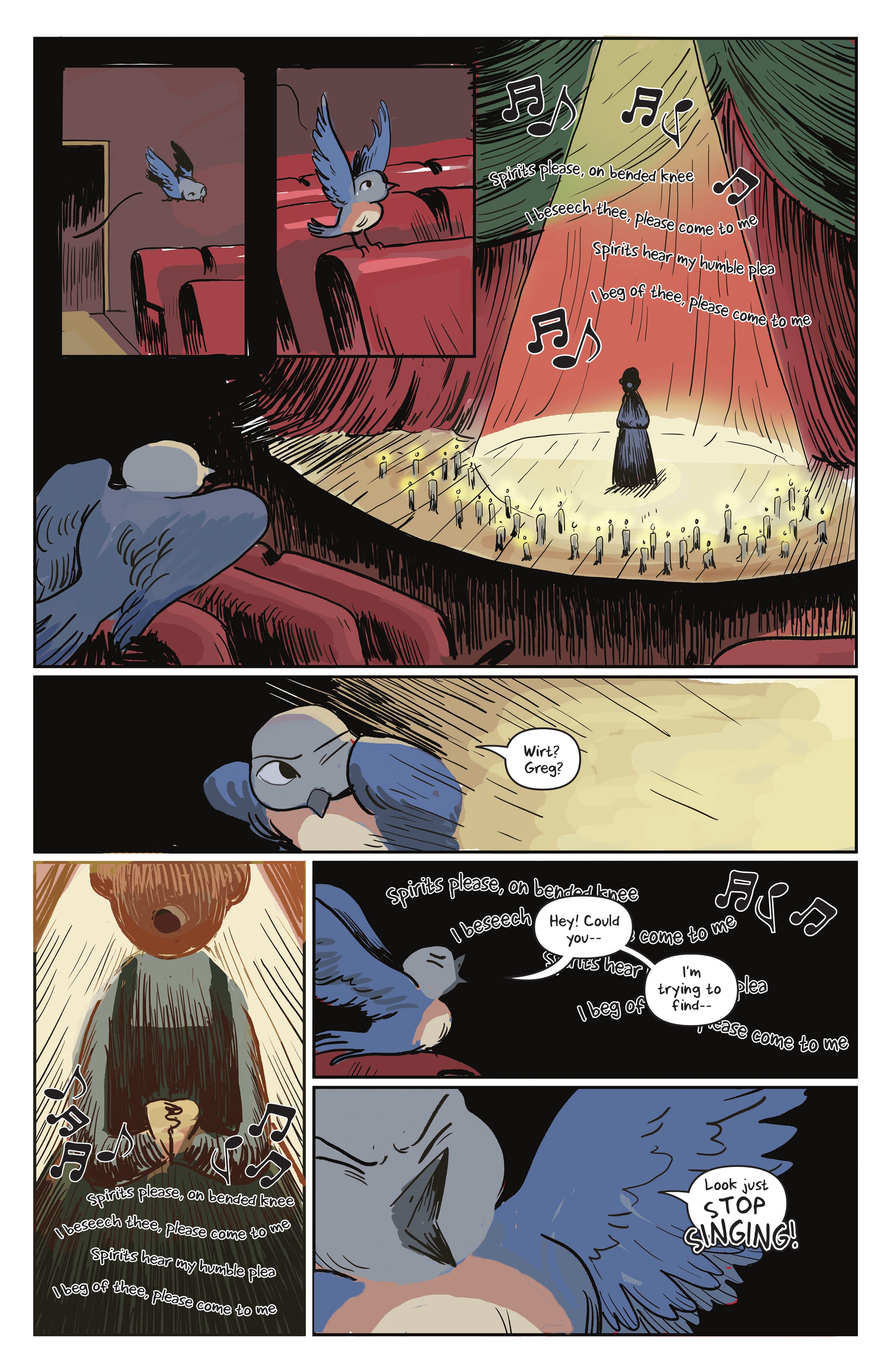 Read online Over the Garden Wall: Soulful Symphonies comic -  Issue # TPB - 29
