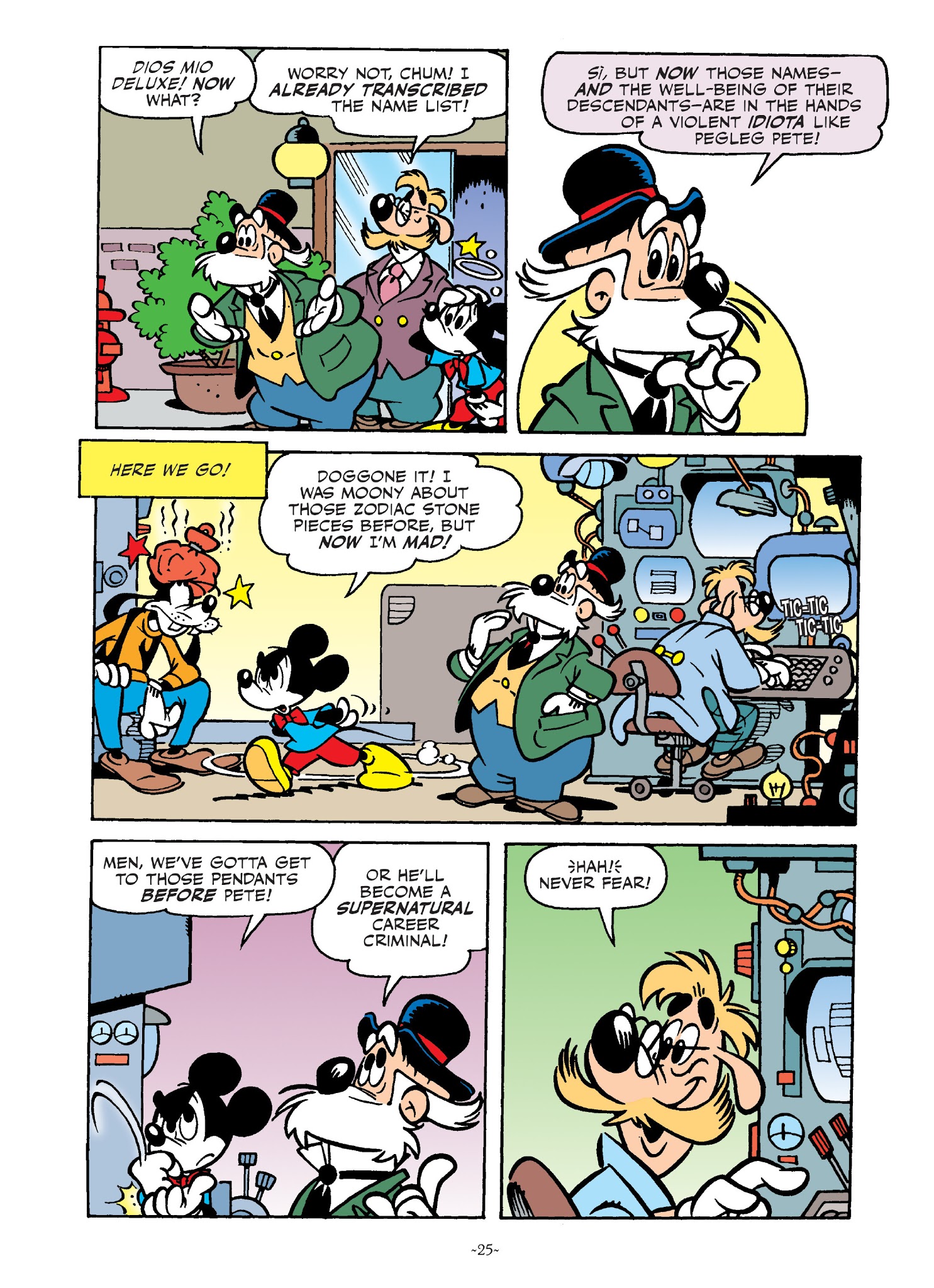 Read online Mickey and Donald: The Search For the Zodiac Stone comic -  Issue # TPB - 24