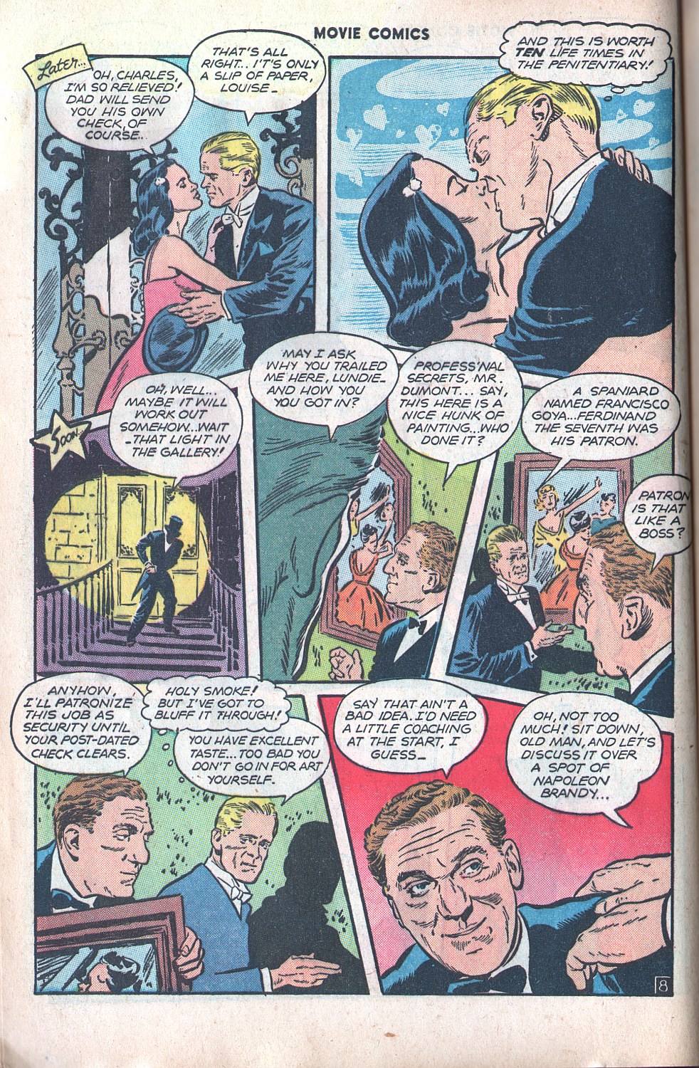 Read online Movie Comics (1946) comic -  Issue #2 - 10