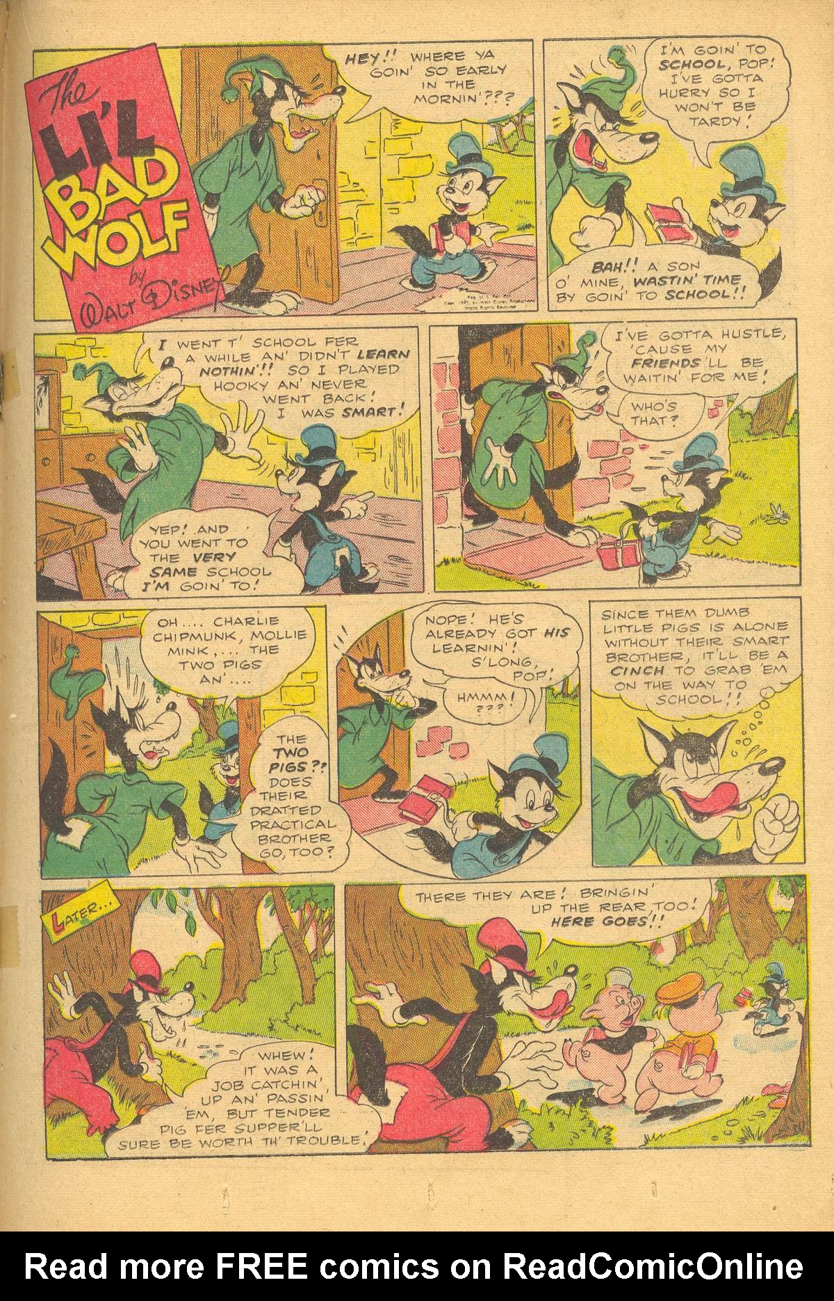 Read online Walt Disney's Comics and Stories comic -  Issue #60 - 19