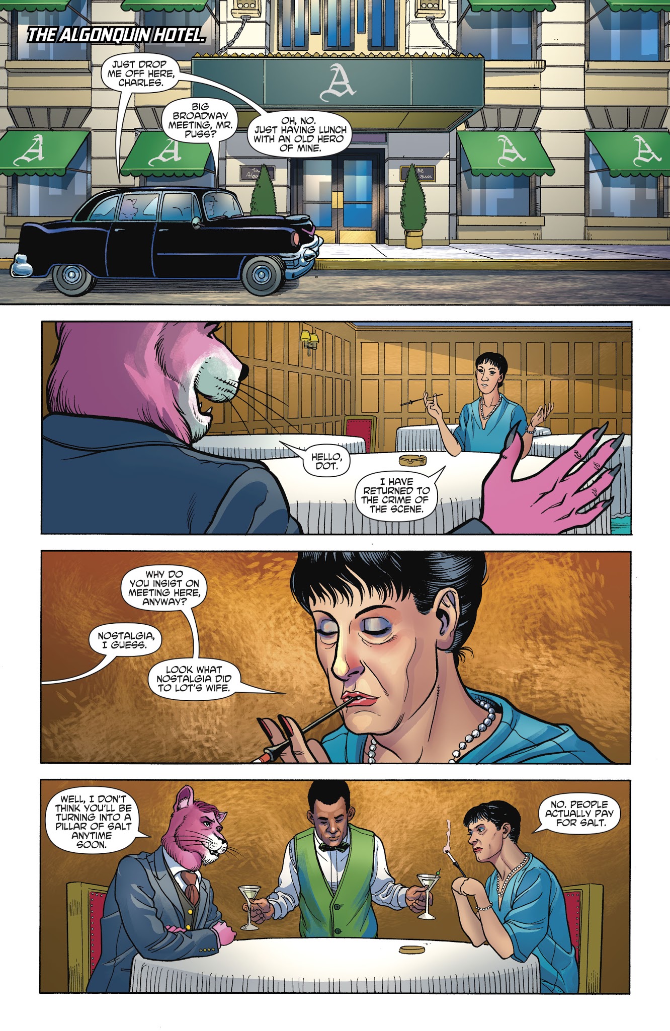 Read online Exit Stage Left: The Snagglepuss Chronicles comic -  Issue #1 - 16