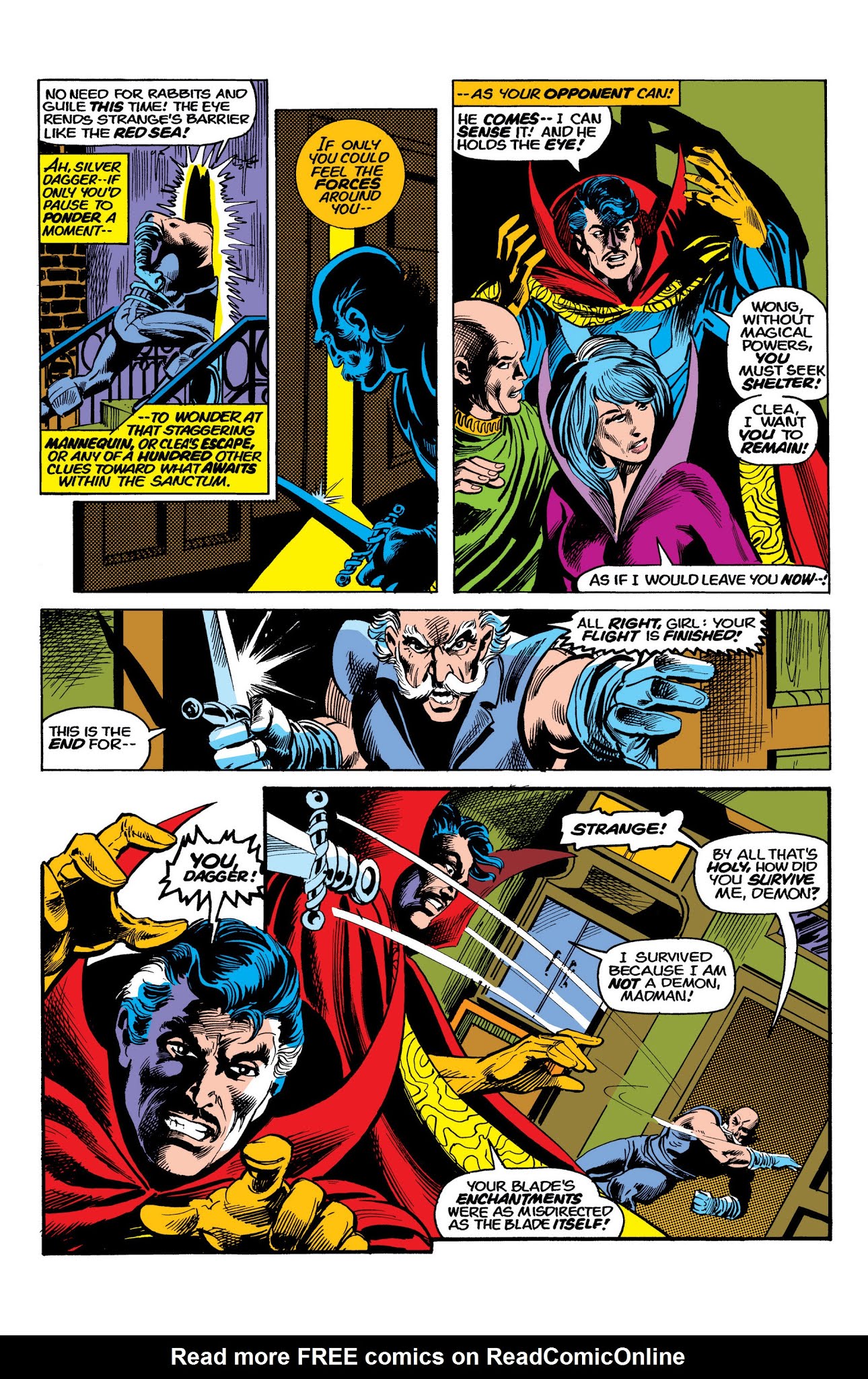 Read online Marvel Masterworks: Doctor Strange comic -  Issue # TPB 5 (Part 2) - 86