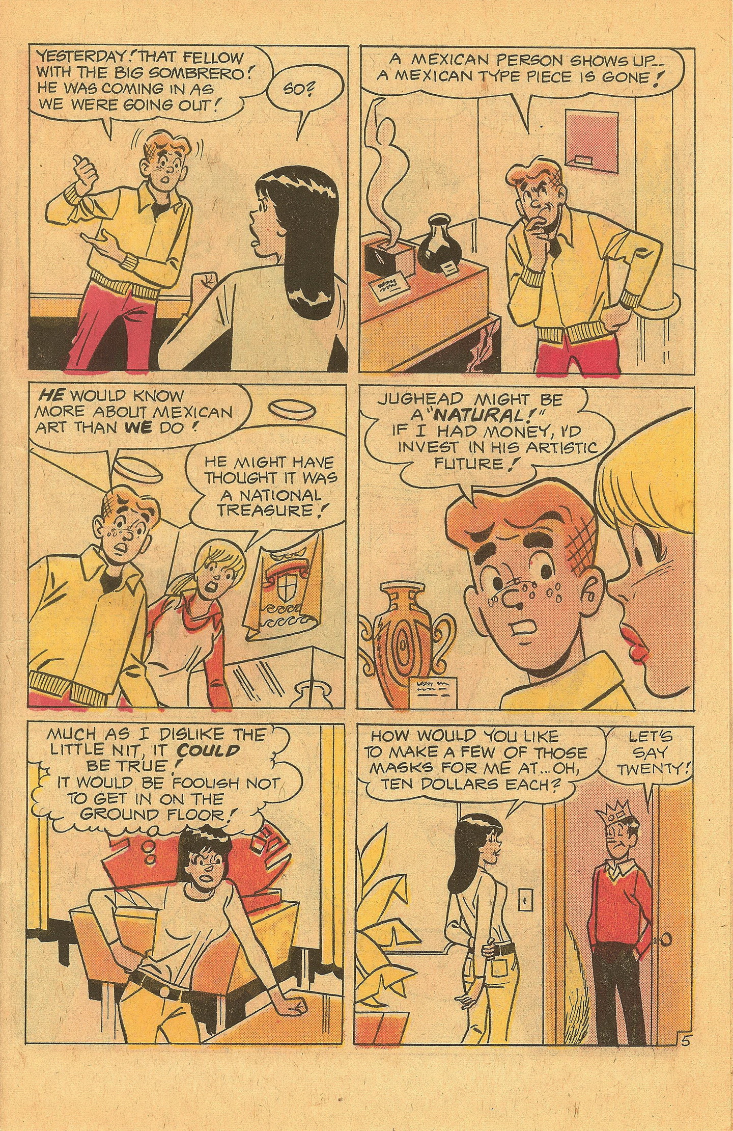 Read online Archie Giant Series Magazine comic -  Issue #463 - 7
