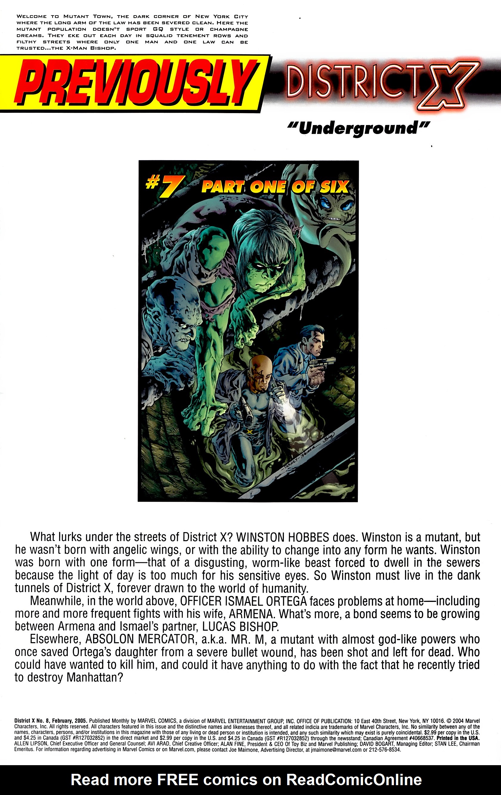 Read online District X comic -  Issue #8 - 2