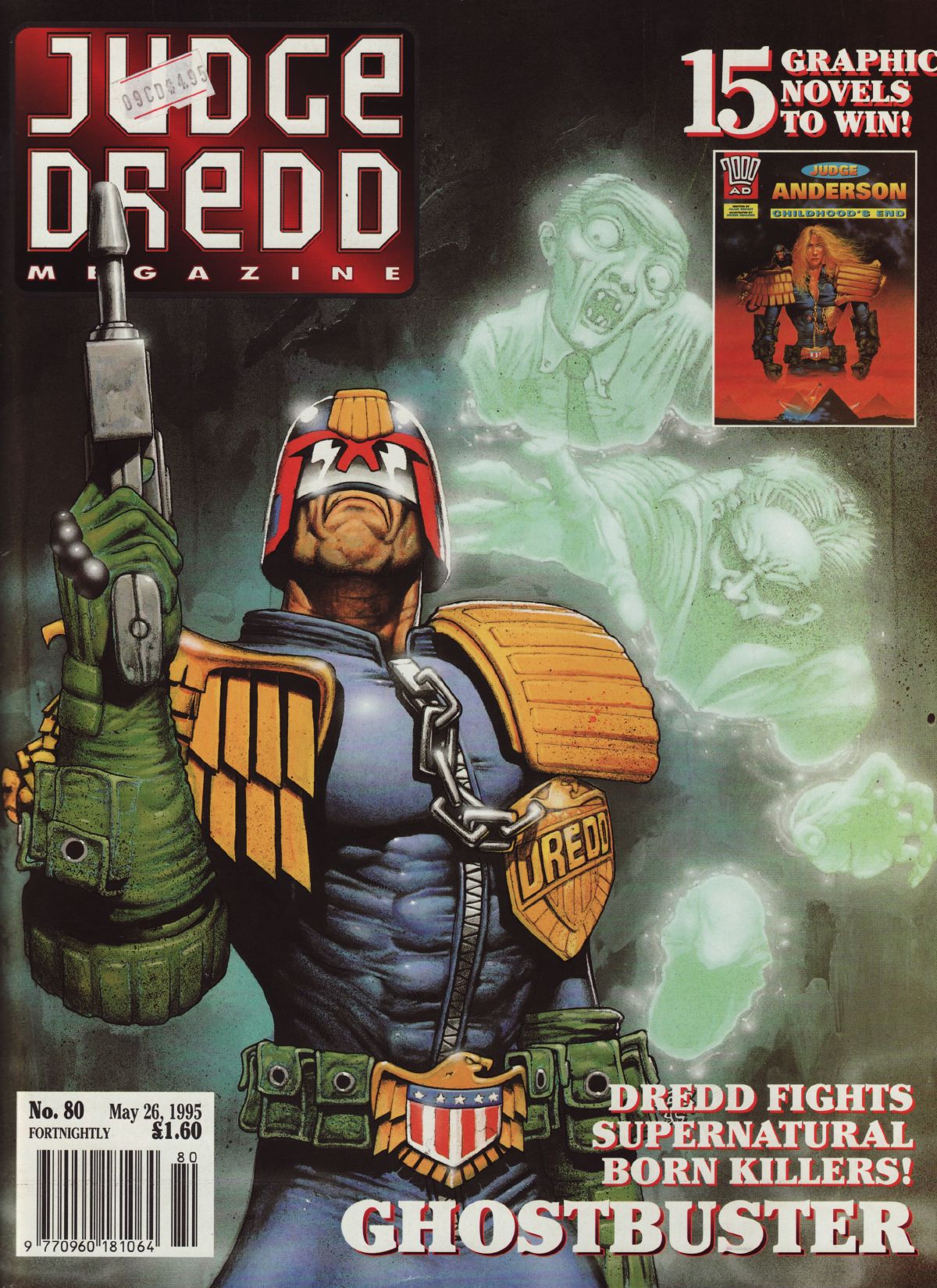 Read online Judge Dredd: The Megazine (vol. 2) comic -  Issue #80 - 1