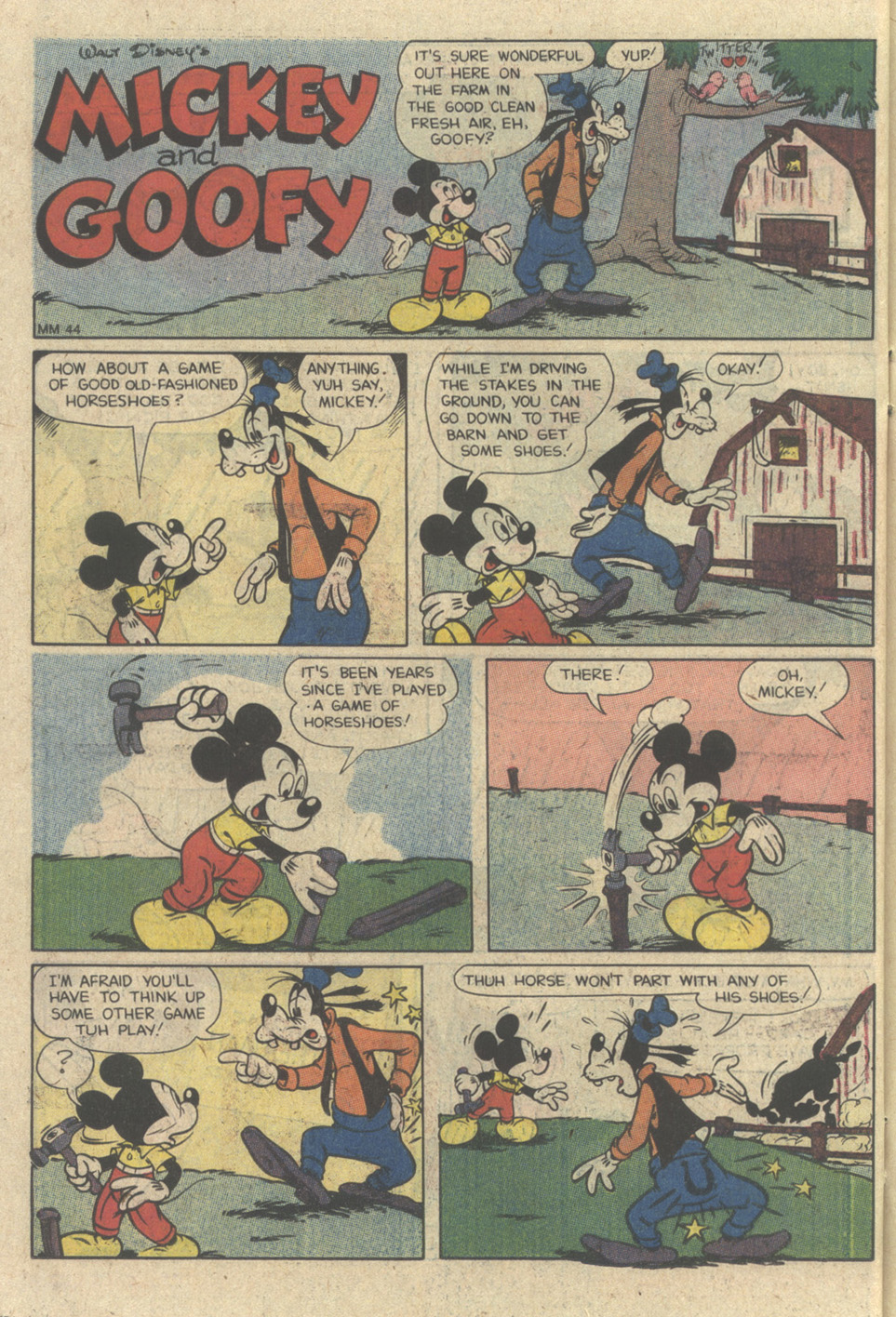 Read online Walt Disney's Mickey and Donald comic -  Issue #12 - 21