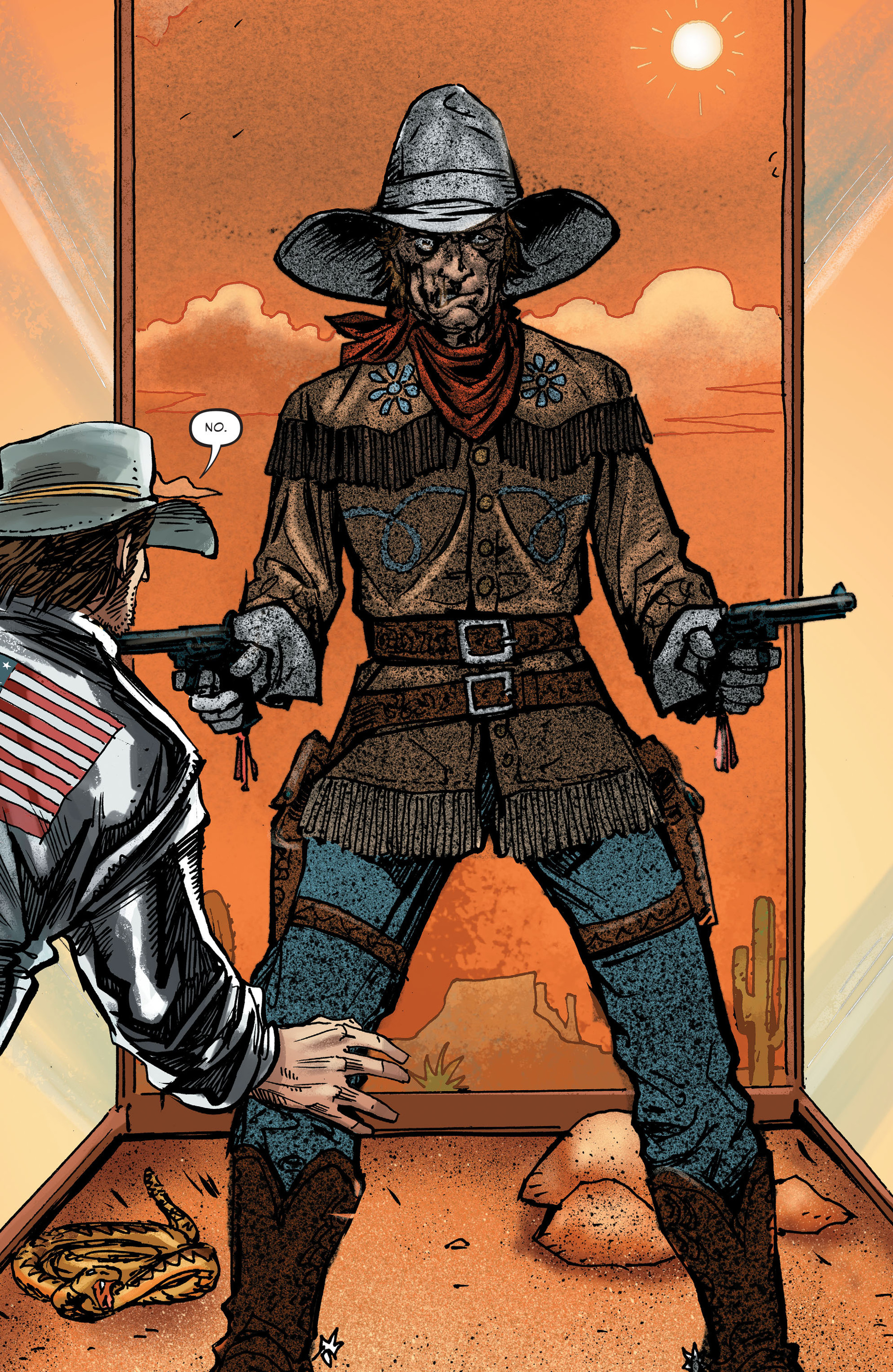 Read online All-Star Western (2011) comic -  Issue #27 - 17