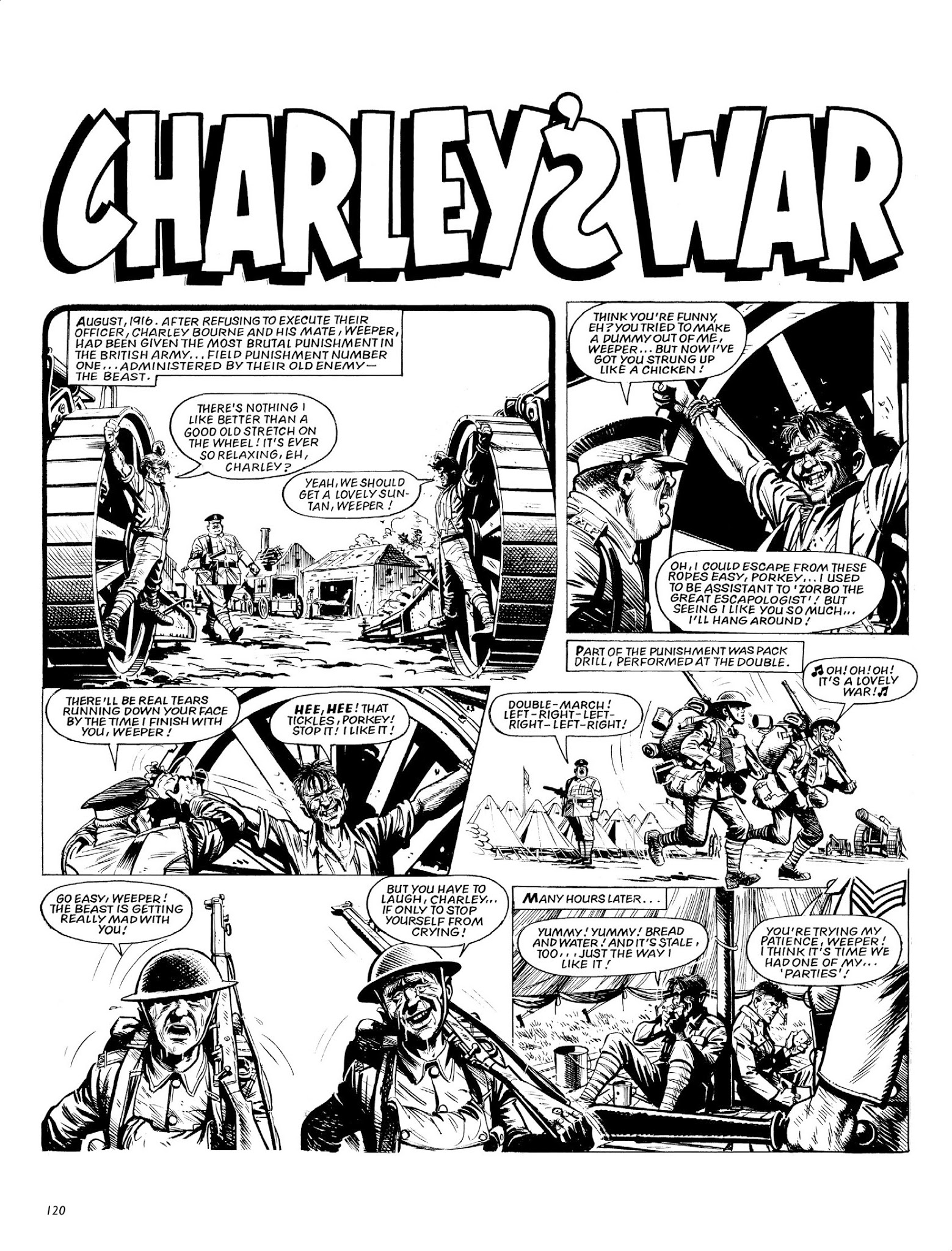 Read online Charley's War: The Definitive Collection comic -  Issue # TPB - 120