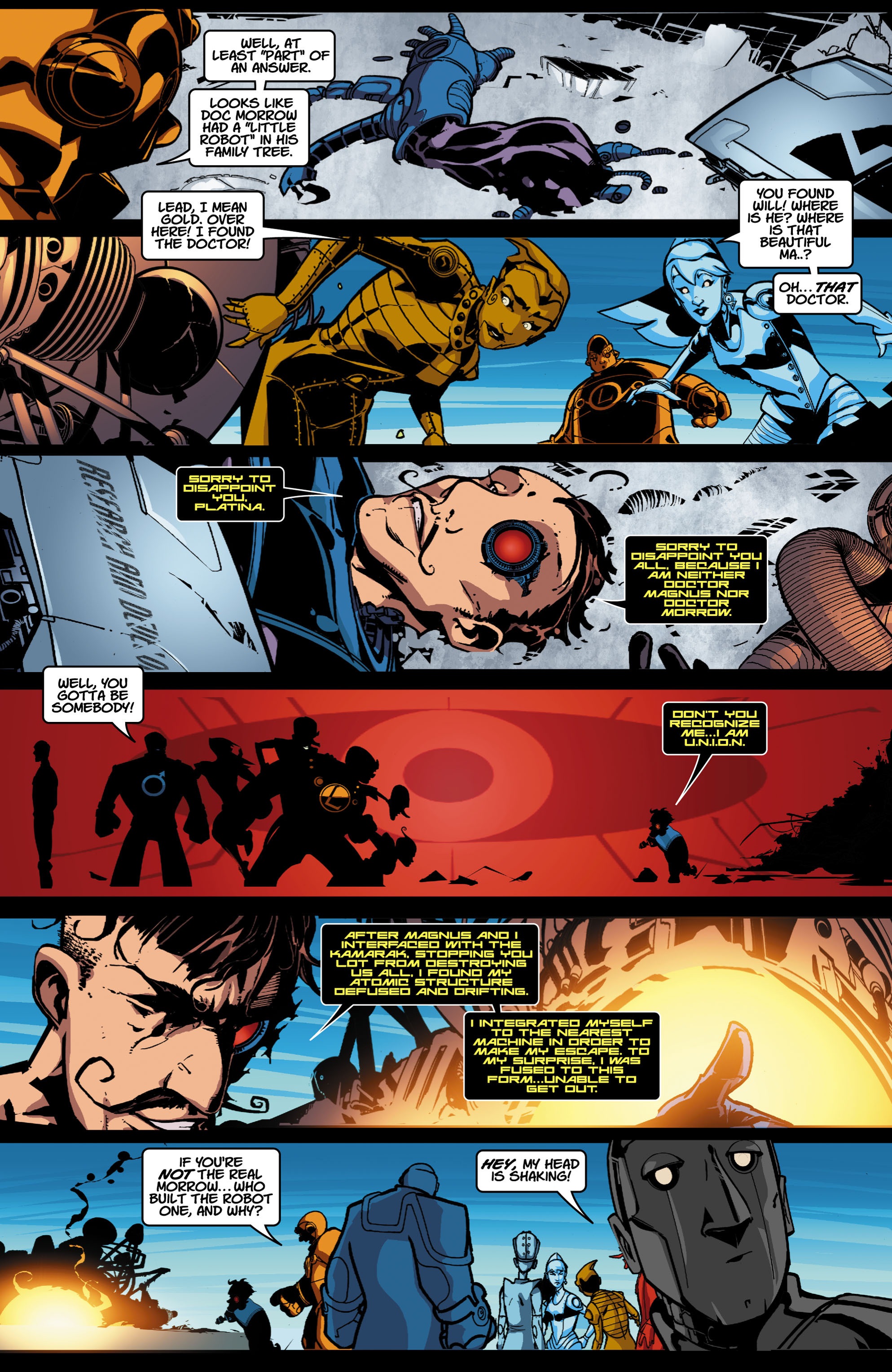 Read online Metal Men (2007) comic -  Issue #4 - 15
