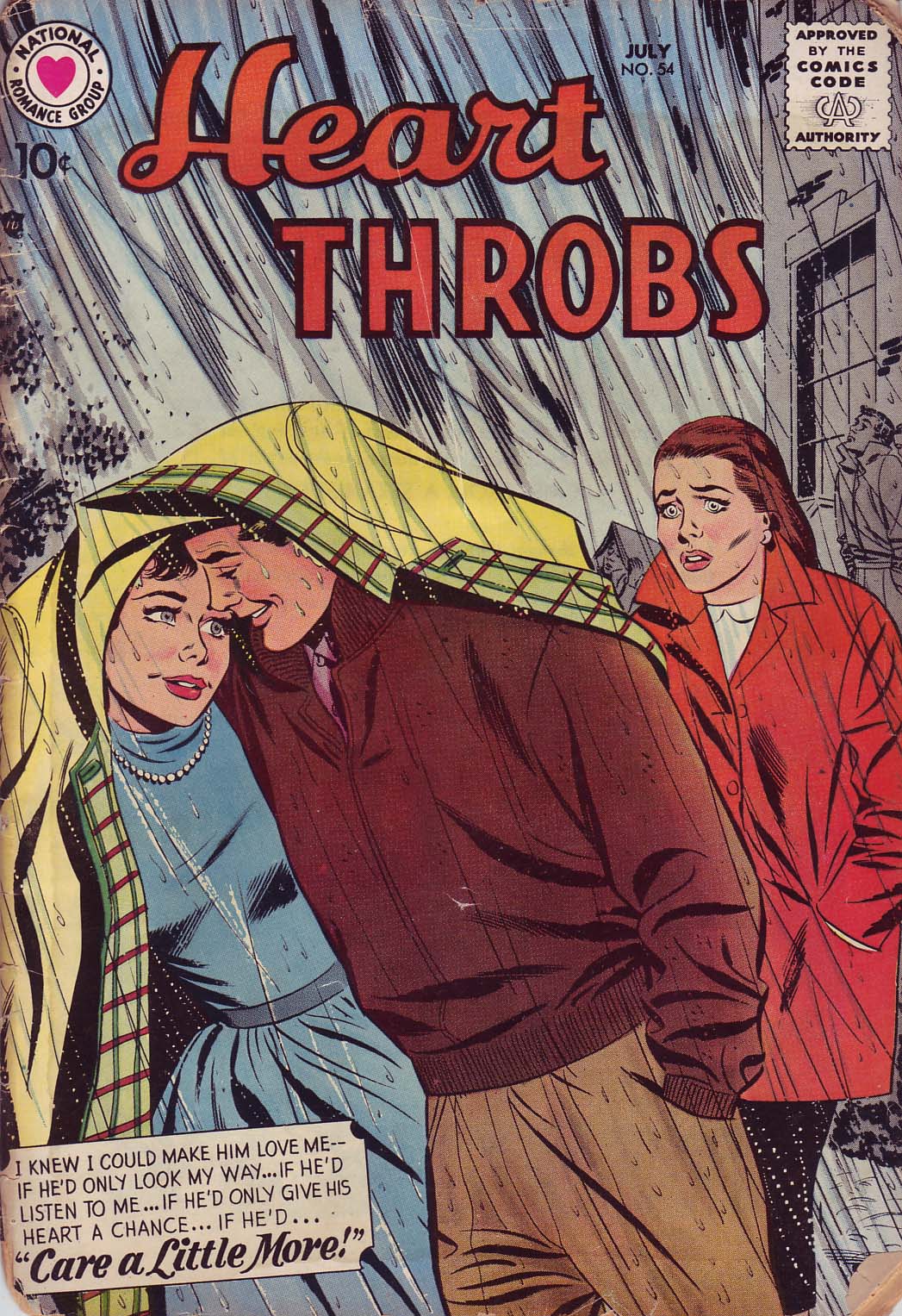 Read online Heart Throbs comic -  Issue #54 - 1
