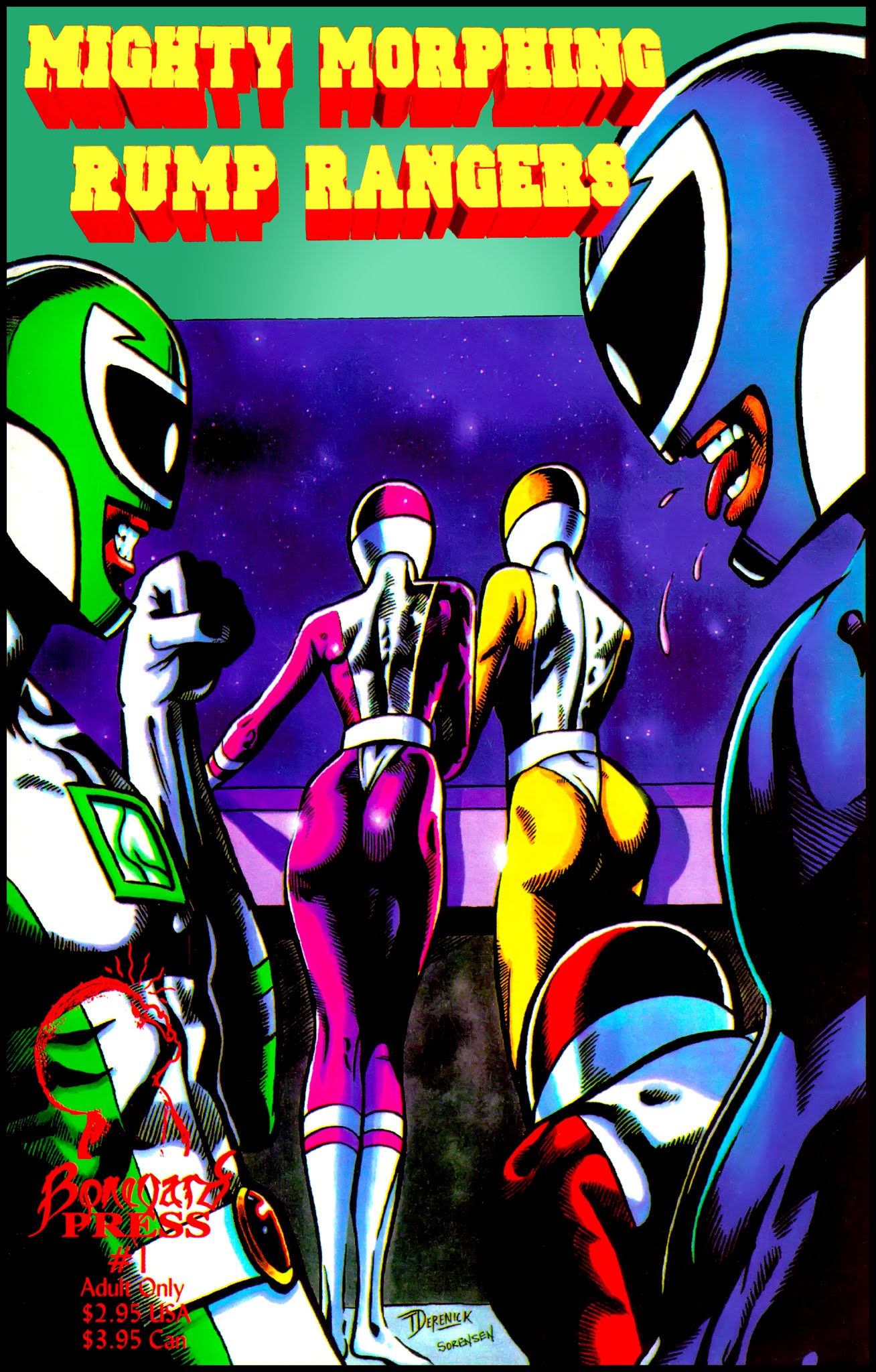 Mighty Morphing Rump Rangers issue Full - Page 1