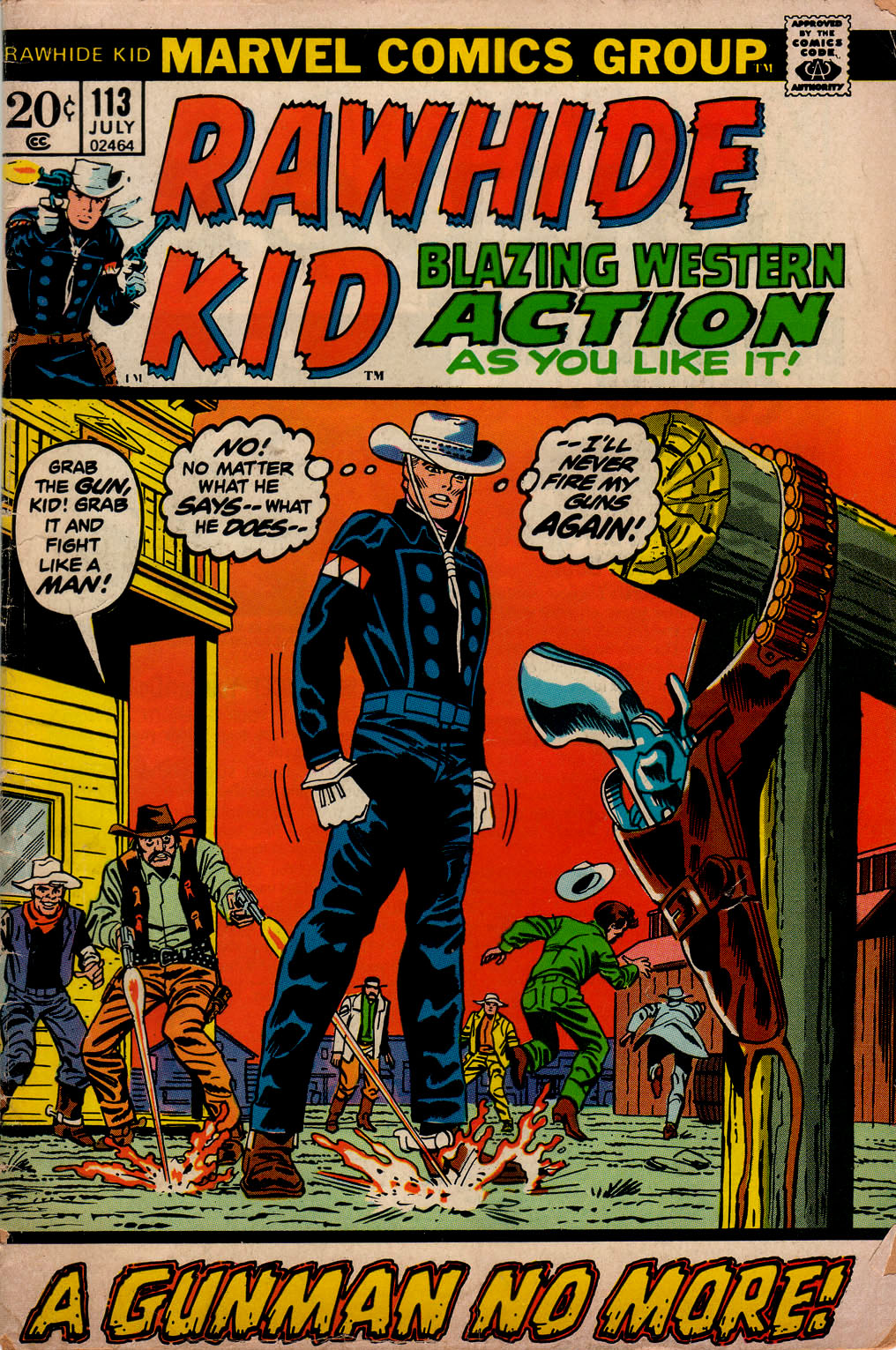 Read online The Rawhide Kid comic -  Issue #113 - 1