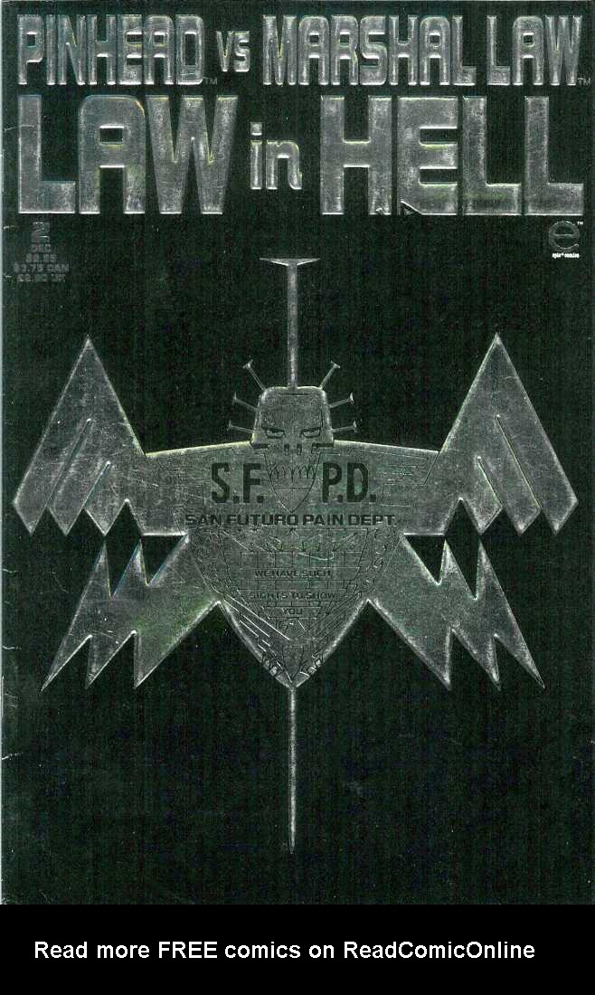 Read online Pinhead vs. Marshal Law: Law in Hell comic -  Issue #2 - 1