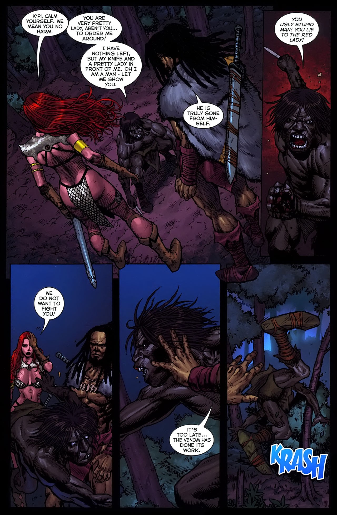 Read online Sword of Red Sonja: Doom of the Gods comic -  Issue #2 - 15