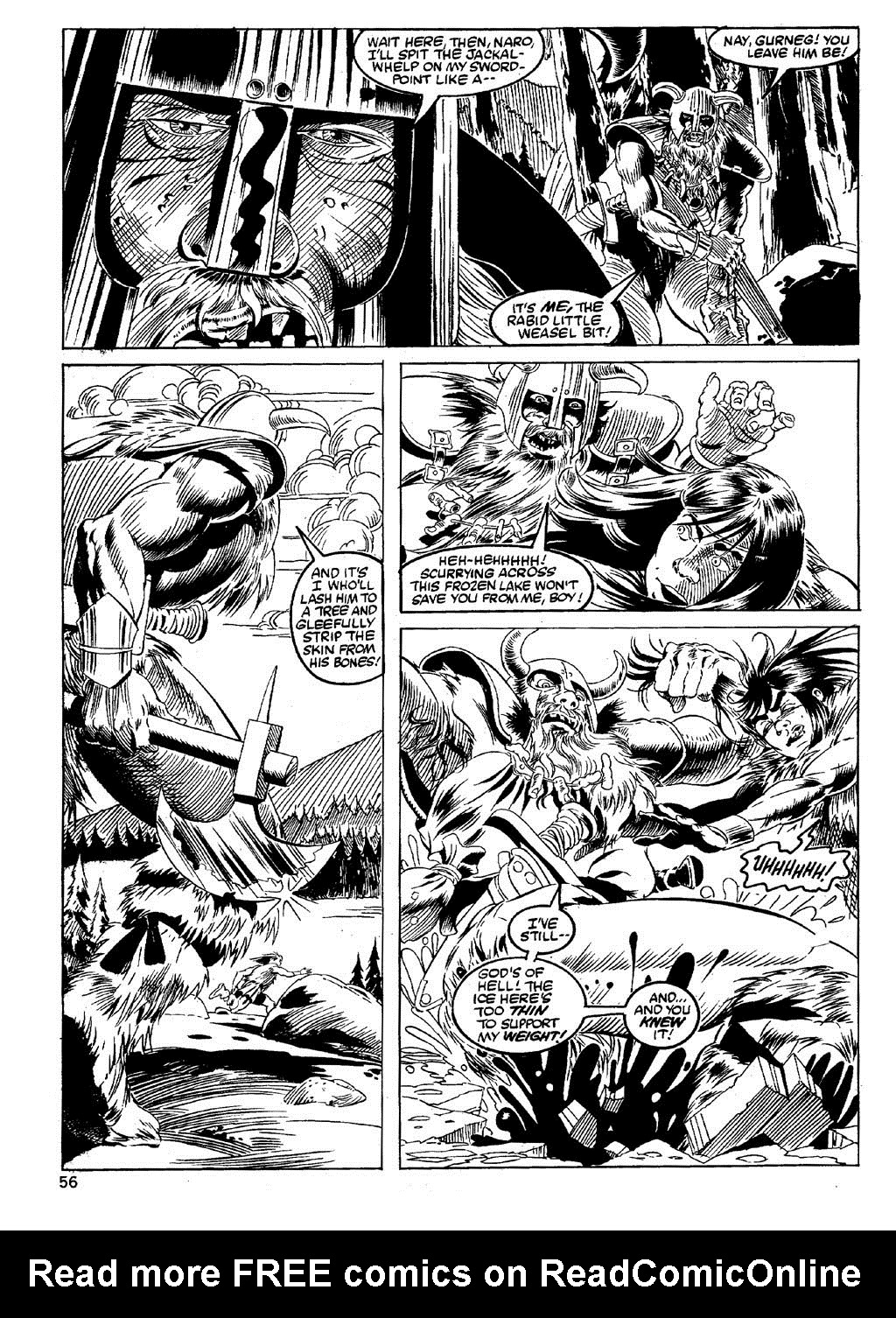 Read online The Savage Sword Of Conan comic -  Issue #89 - 54