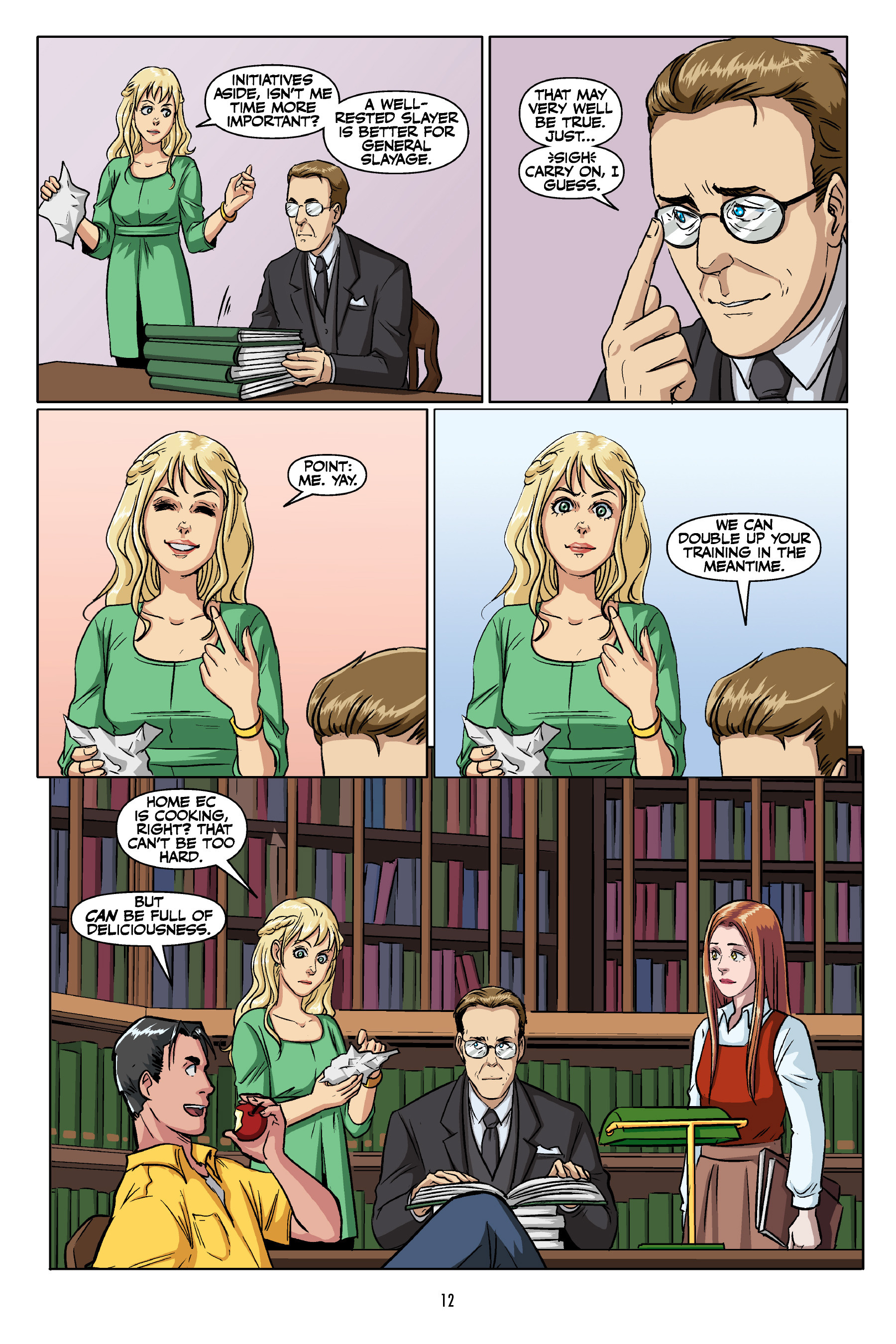 Read online Buffy: The High School Years - Glutton For Punishment comic -  Issue # Full - 13