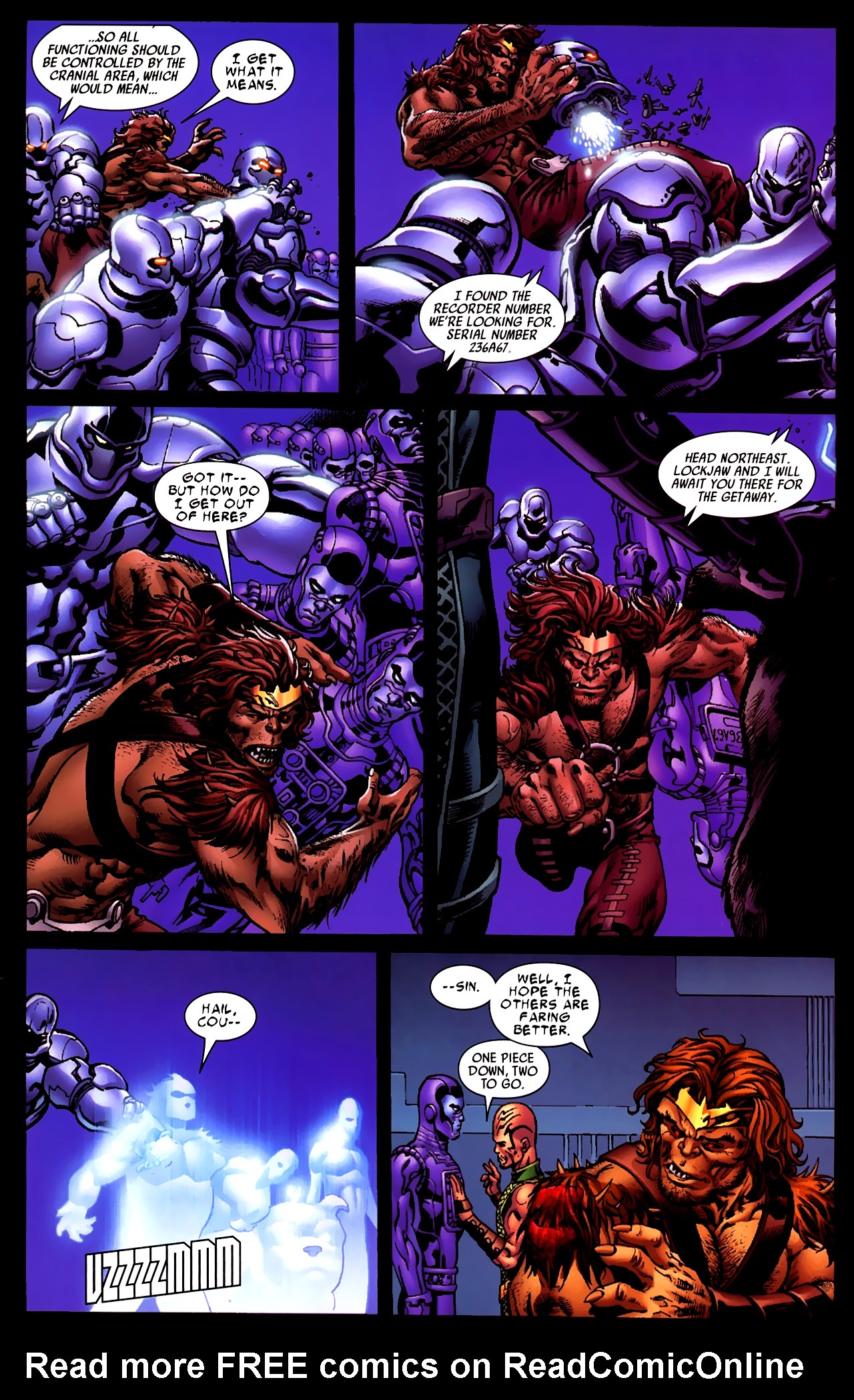 Read online Secret Invasion: Inhumans comic -  Issue #4 - 5