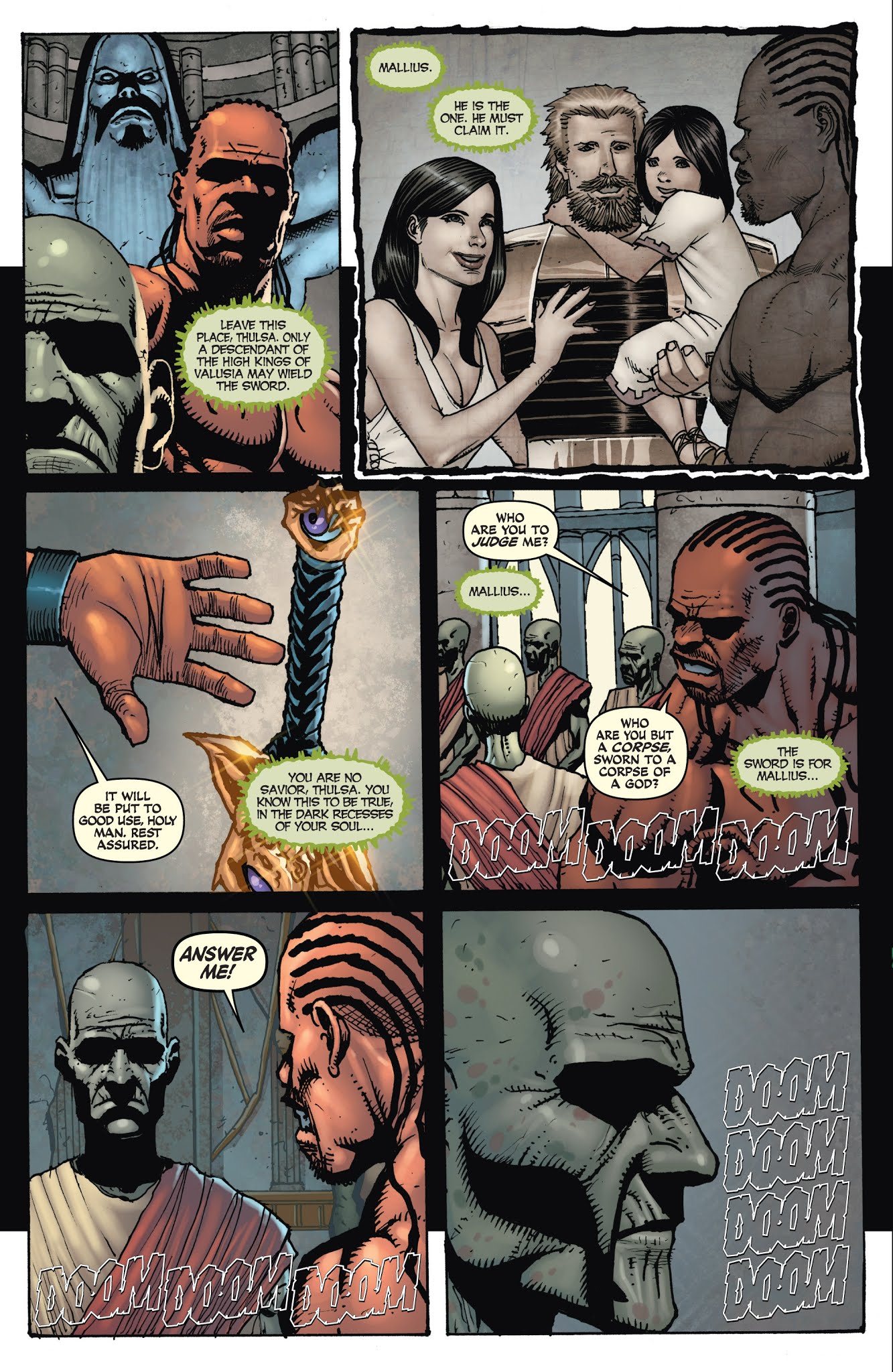 Read online Thulsa Doom comic -  Issue #4 - 4