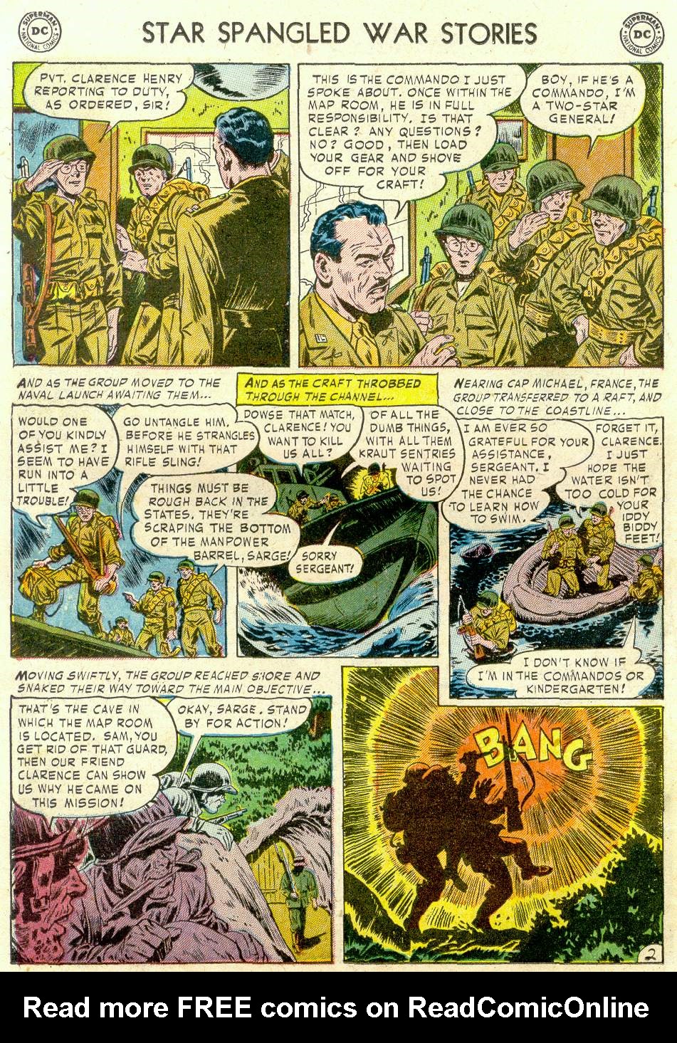 Read online Star Spangled War Stories (1952) comic -  Issue #6 - 22