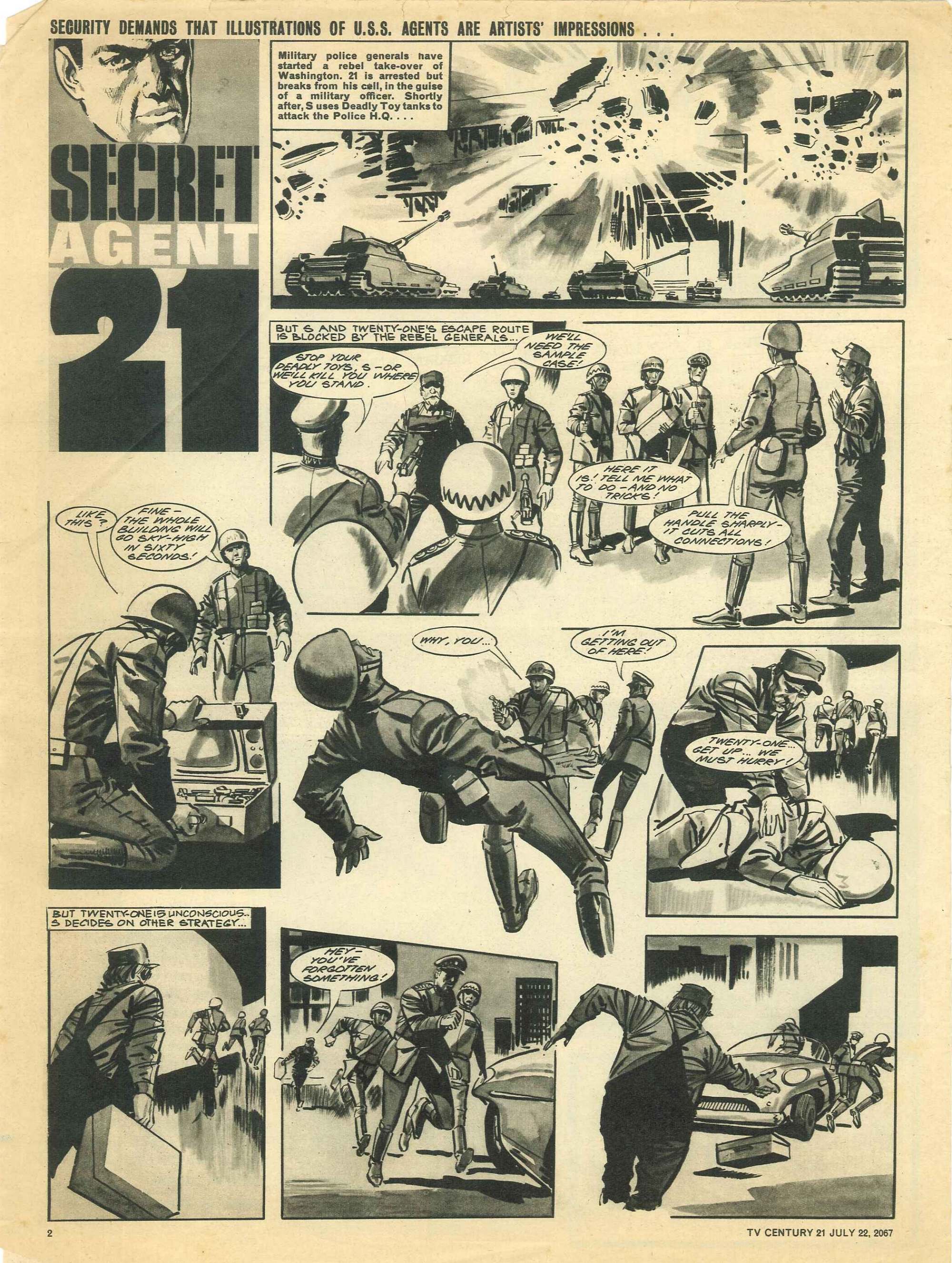 Read online TV Century 21 (TV 21) comic -  Issue #131 - 2