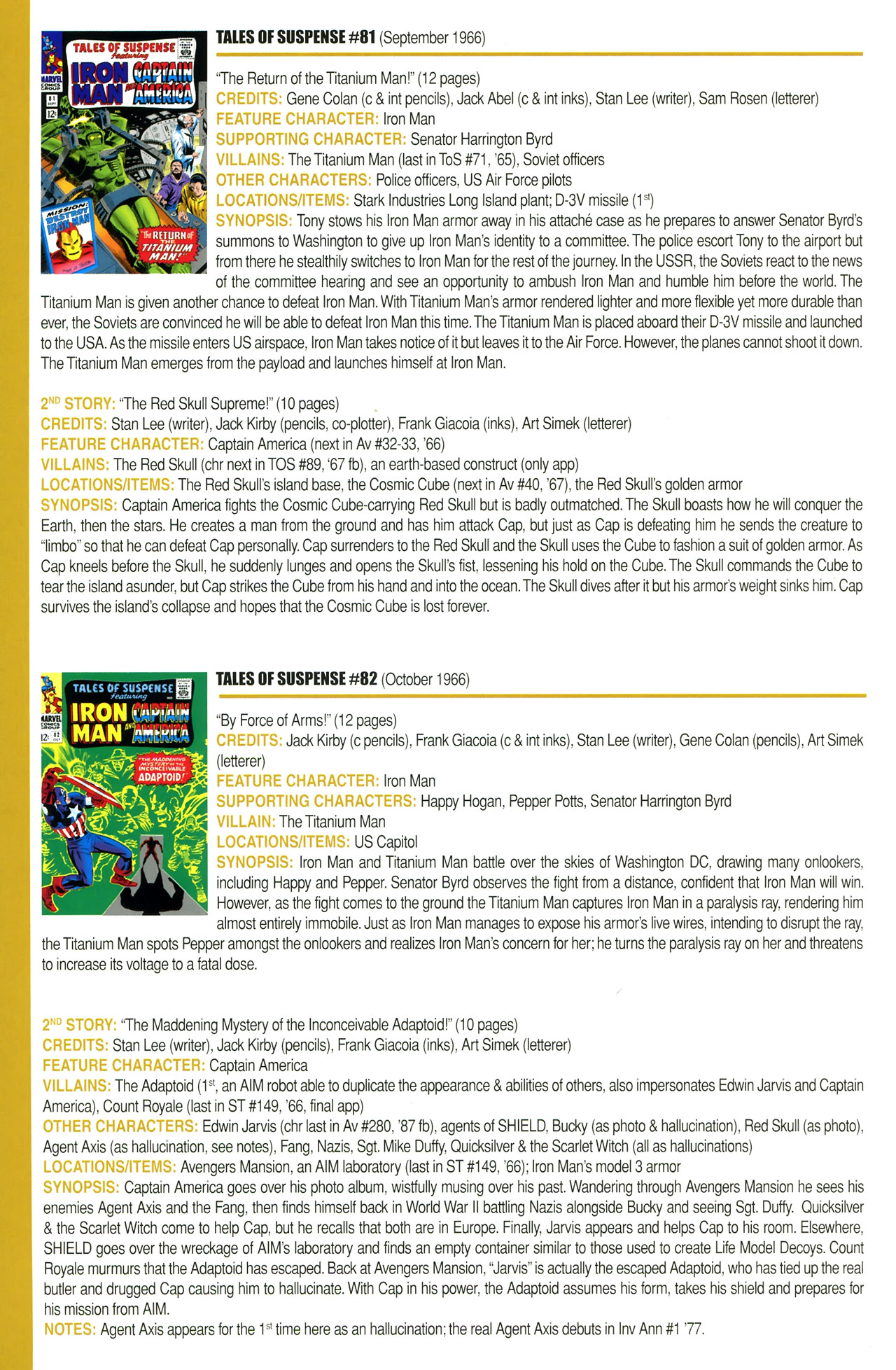 Read online Official Index to the Marvel Universe comic -  Issue #2 - 28