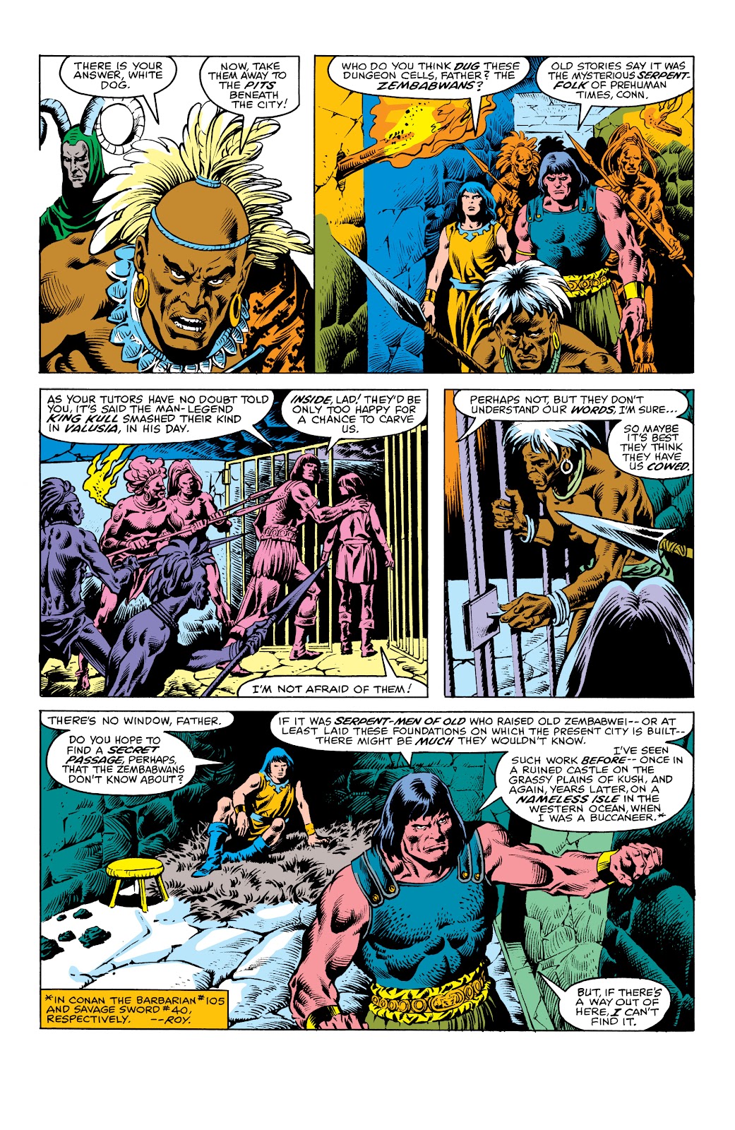 Conan the King: The Original Marvel Years Omnibus issue TPB (Part 2) - Page 1
