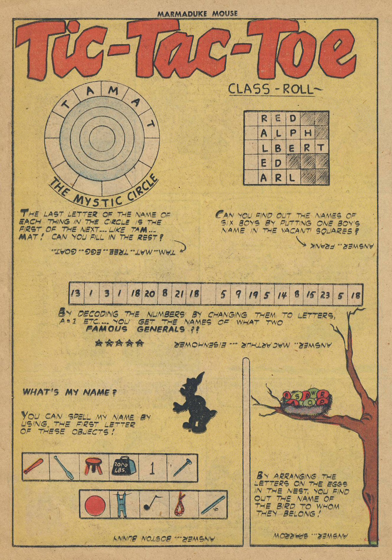 Read online Marmaduke Mouse comic -  Issue #54 - 16