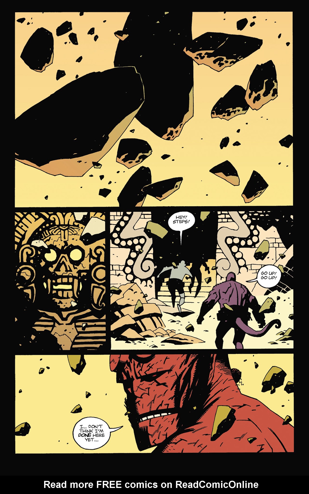 Read online Hellboy: Seed of Destruction comic -  Issue # _TPB - 102