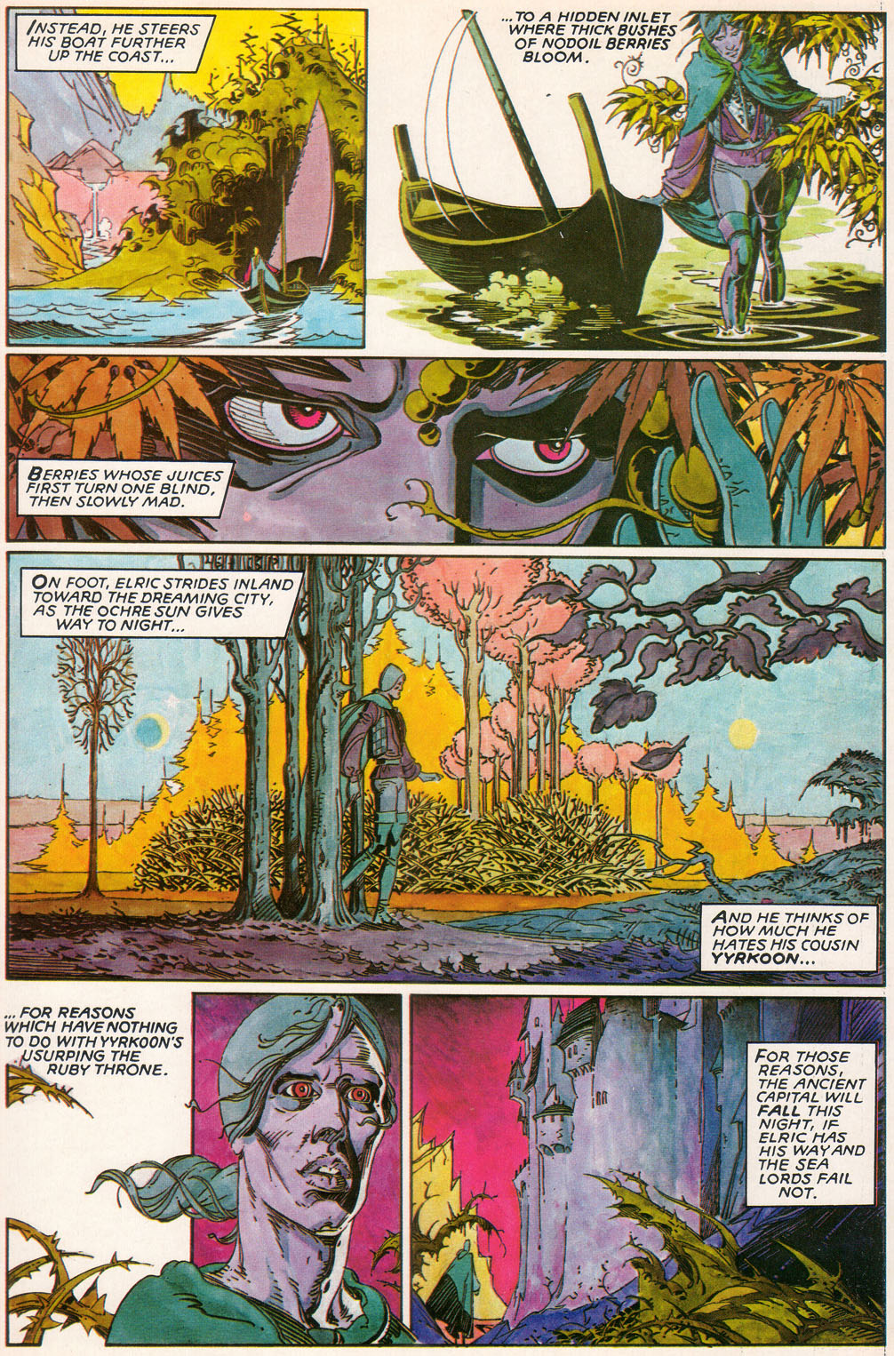 Read online Marvel Graphic Novel comic -  Issue #2 - Elric - The Dreaming City - 20
