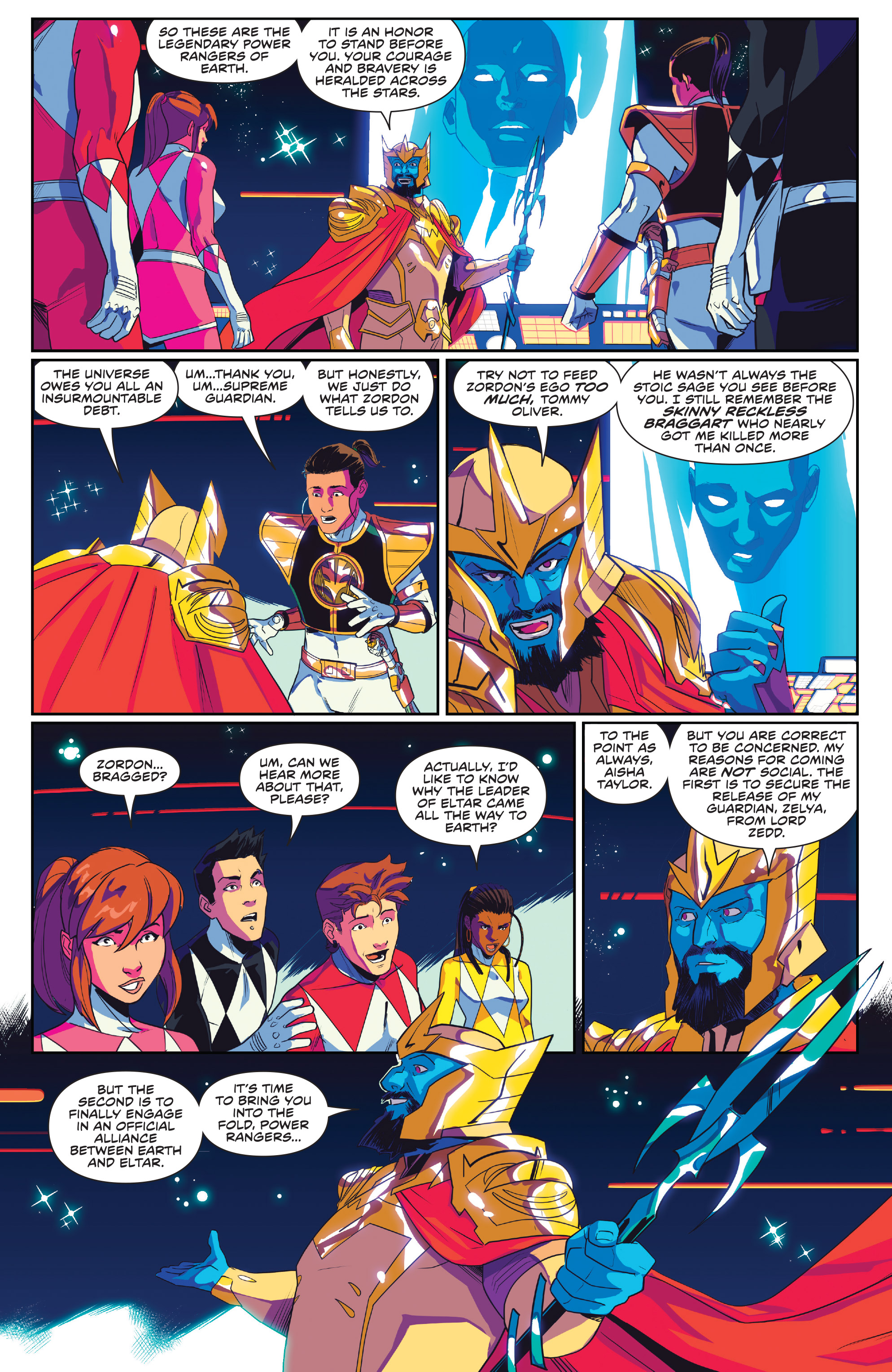 Read online Mighty Morphin comic -  Issue #9 - 21