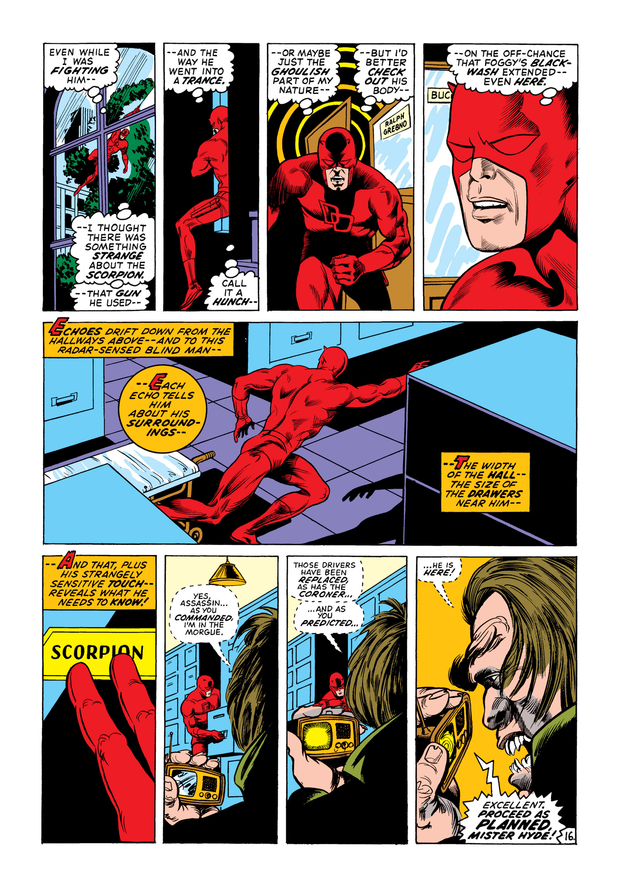 Read online Marvel Masterworks: Daredevil comic -  Issue # TPB 8 (Part 3) - 74