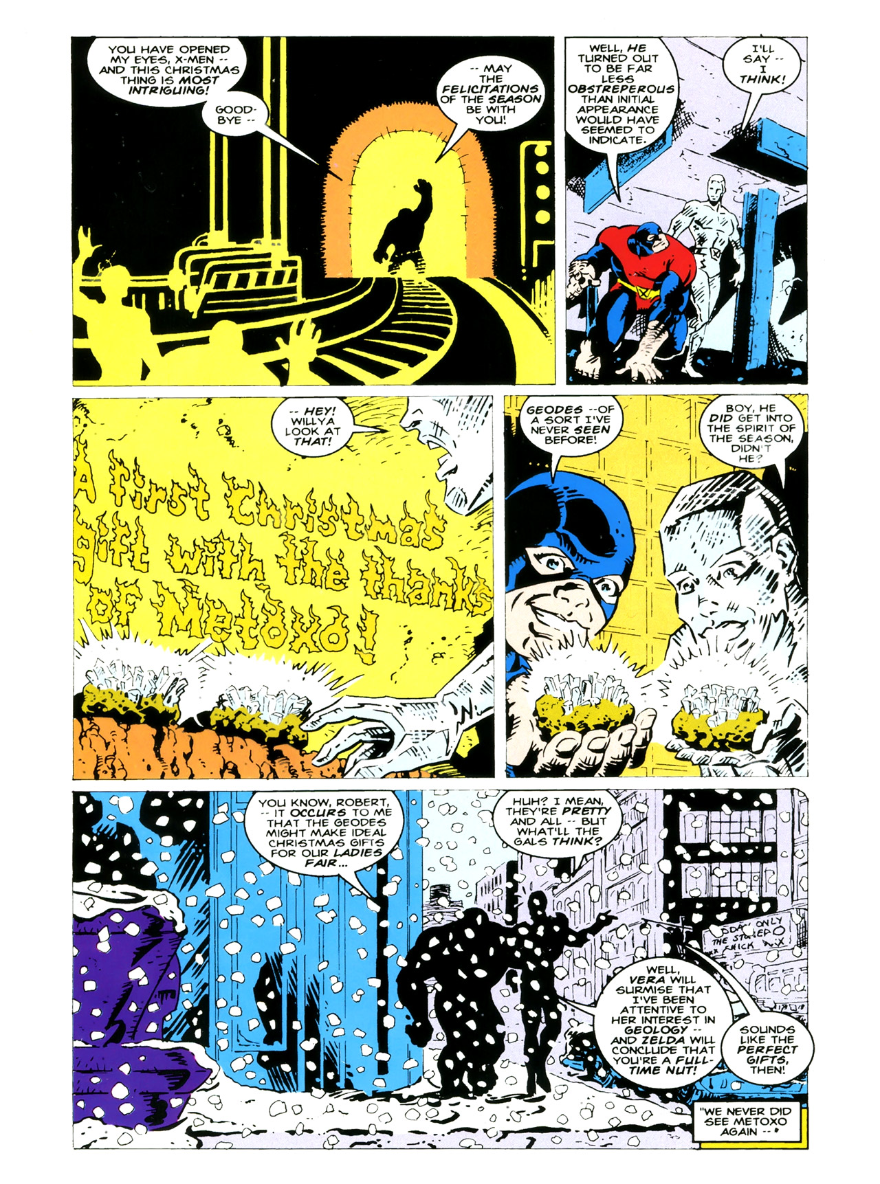 Read online Marvel Holiday Spectacular Magazine comic -  Issue # TPB - 70