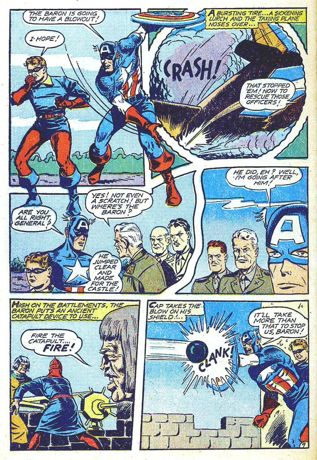 Read online Captain America Comics comic -  Issue #42 - 48